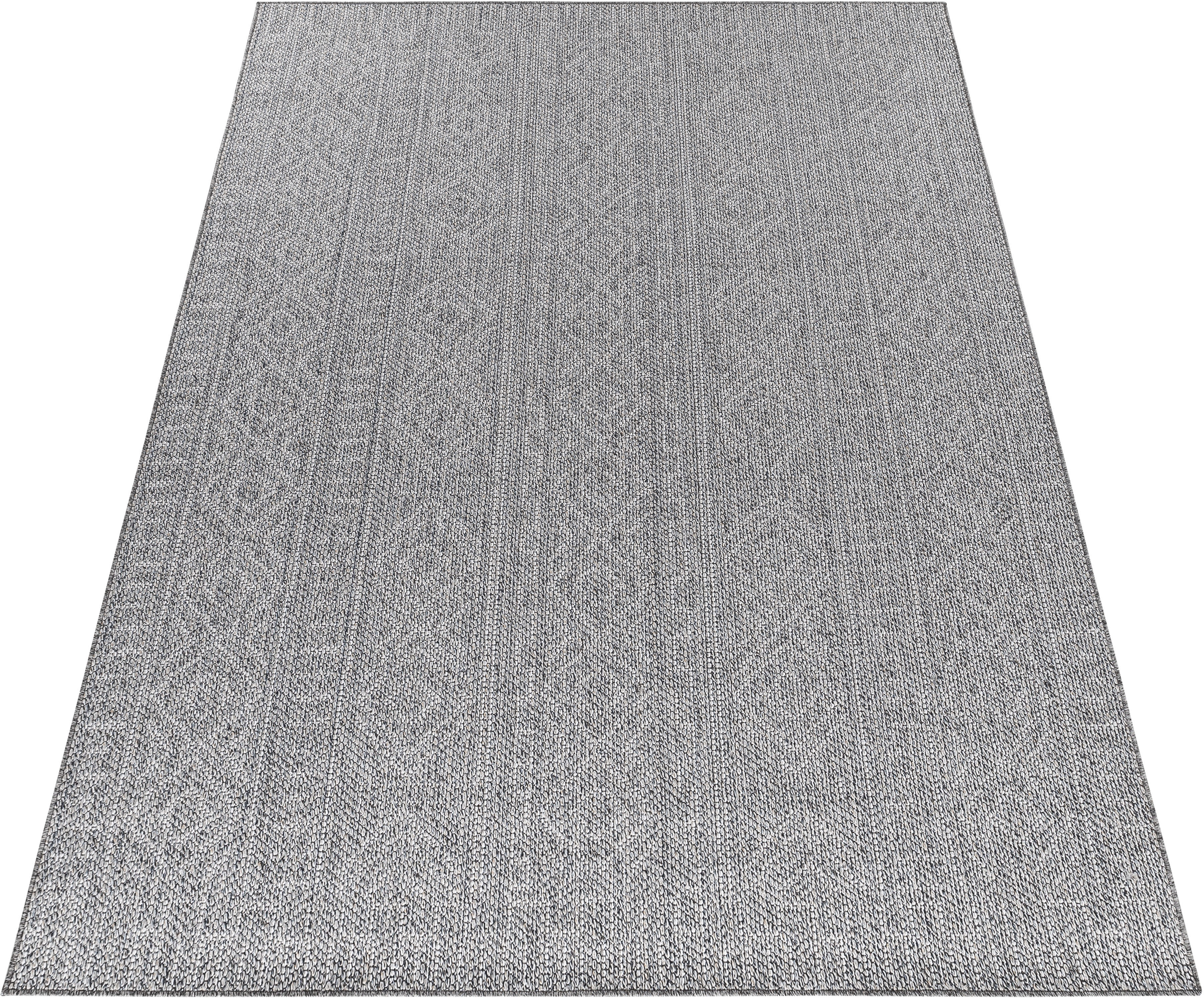 Paco Home Teppich mit rechteckig, Flachgewebe, Outdoor »Liege 390«, Optik, melierte Bordüre, kaufen geeignet Sisal