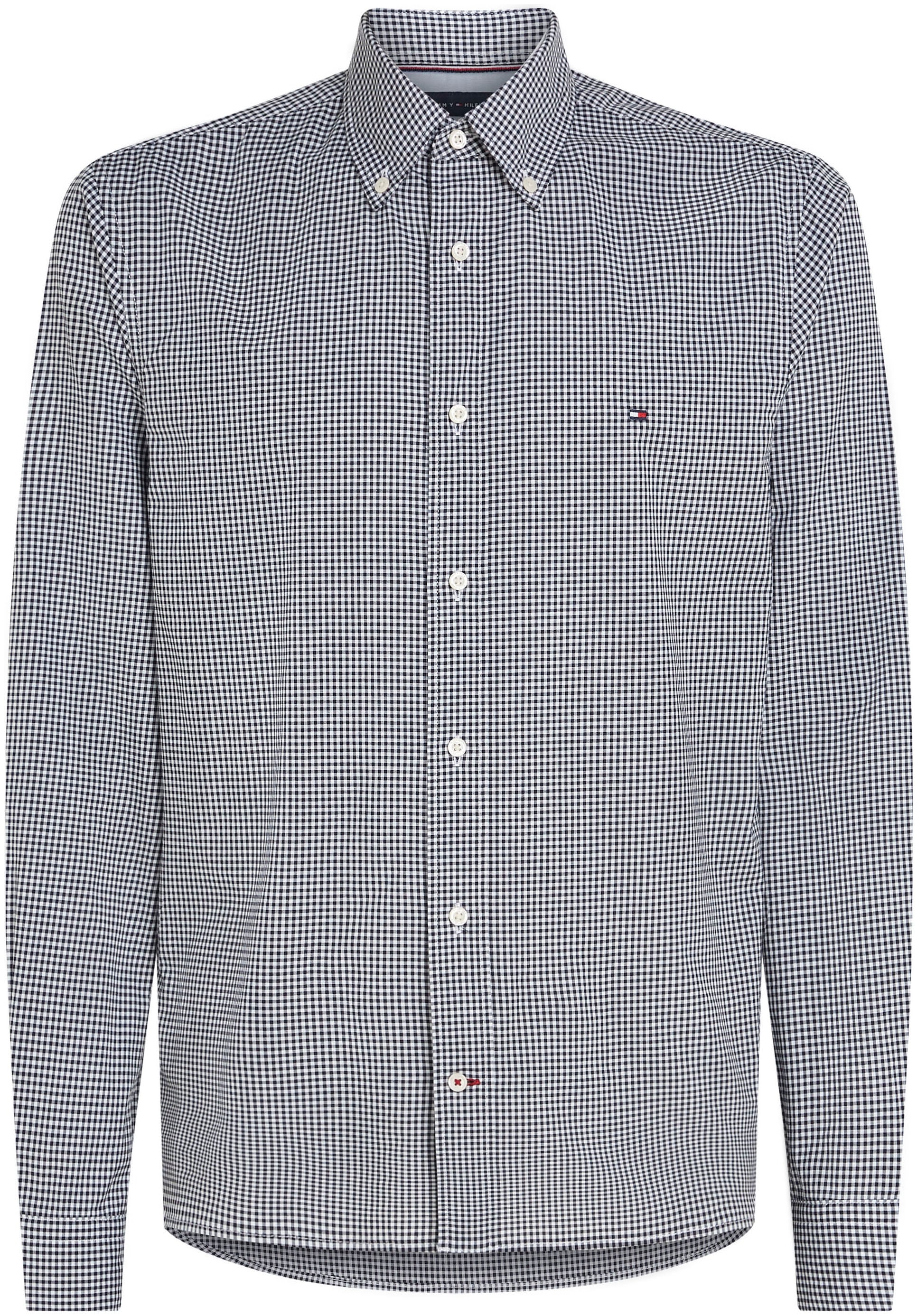 Tommy Hilfiger Langarmhemd »NAT. SOFT FLEX GINGHAM RF SHIRT«