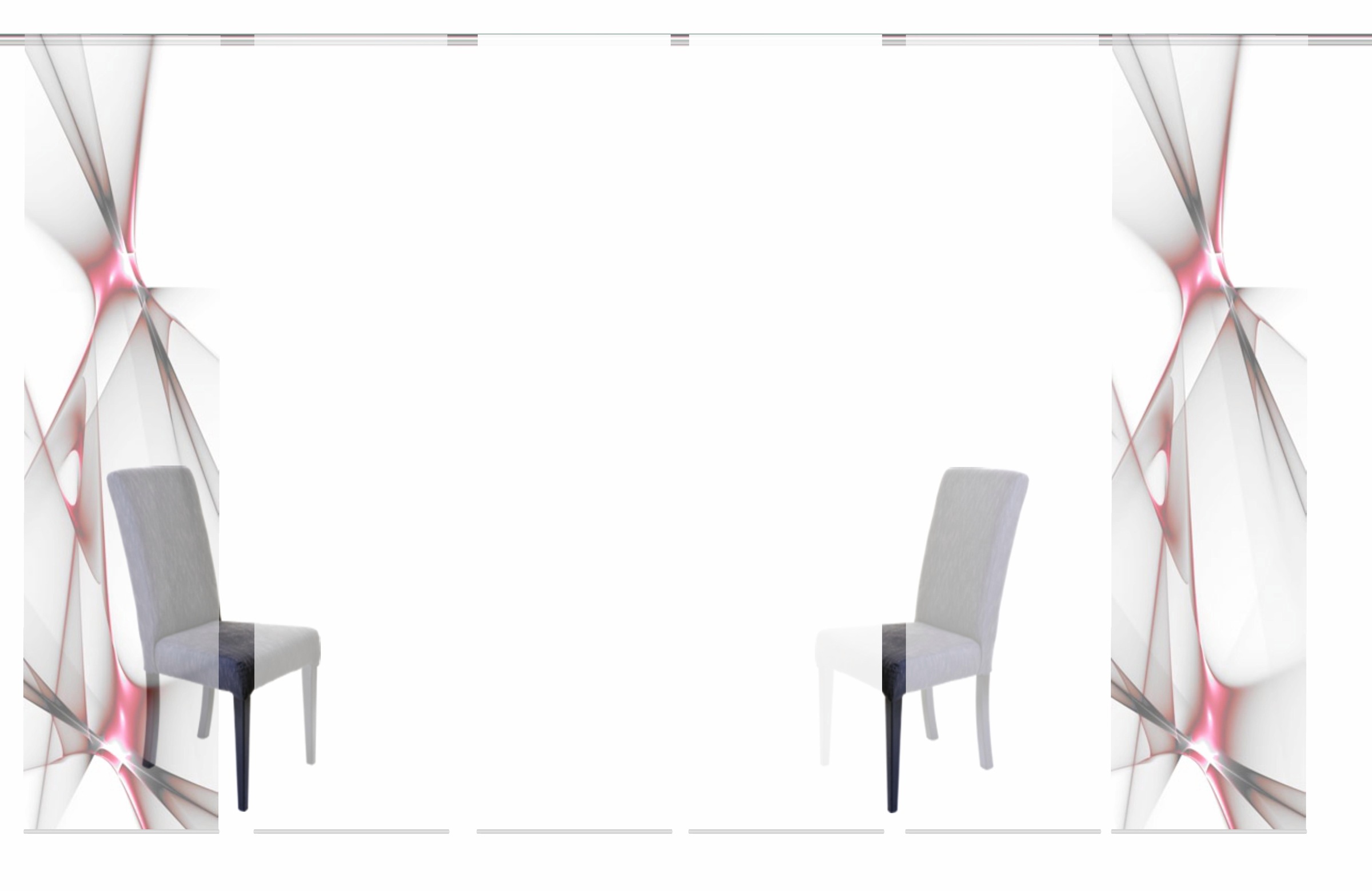 Image of HOME WOHNIDEEN Schiebegardine »KINGFIELD«, (6 St.), HxB: 245x60, inkl. Befestigungszubehör bei Ackermann Versand Schweiz