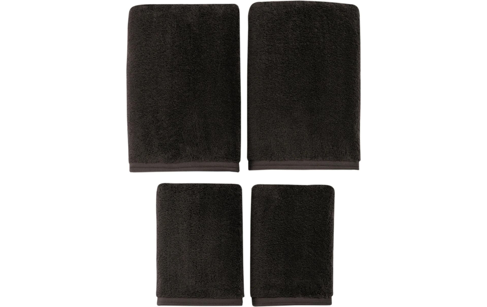 Vossen Handtuch Set »Frottierset Vegan Life 4er Set« 4 Frottee