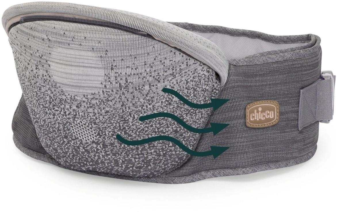 Chicco Porte-bébé »Airy Hip Fit« Ergonomische Babytrage mit integriertem Hüftsitz