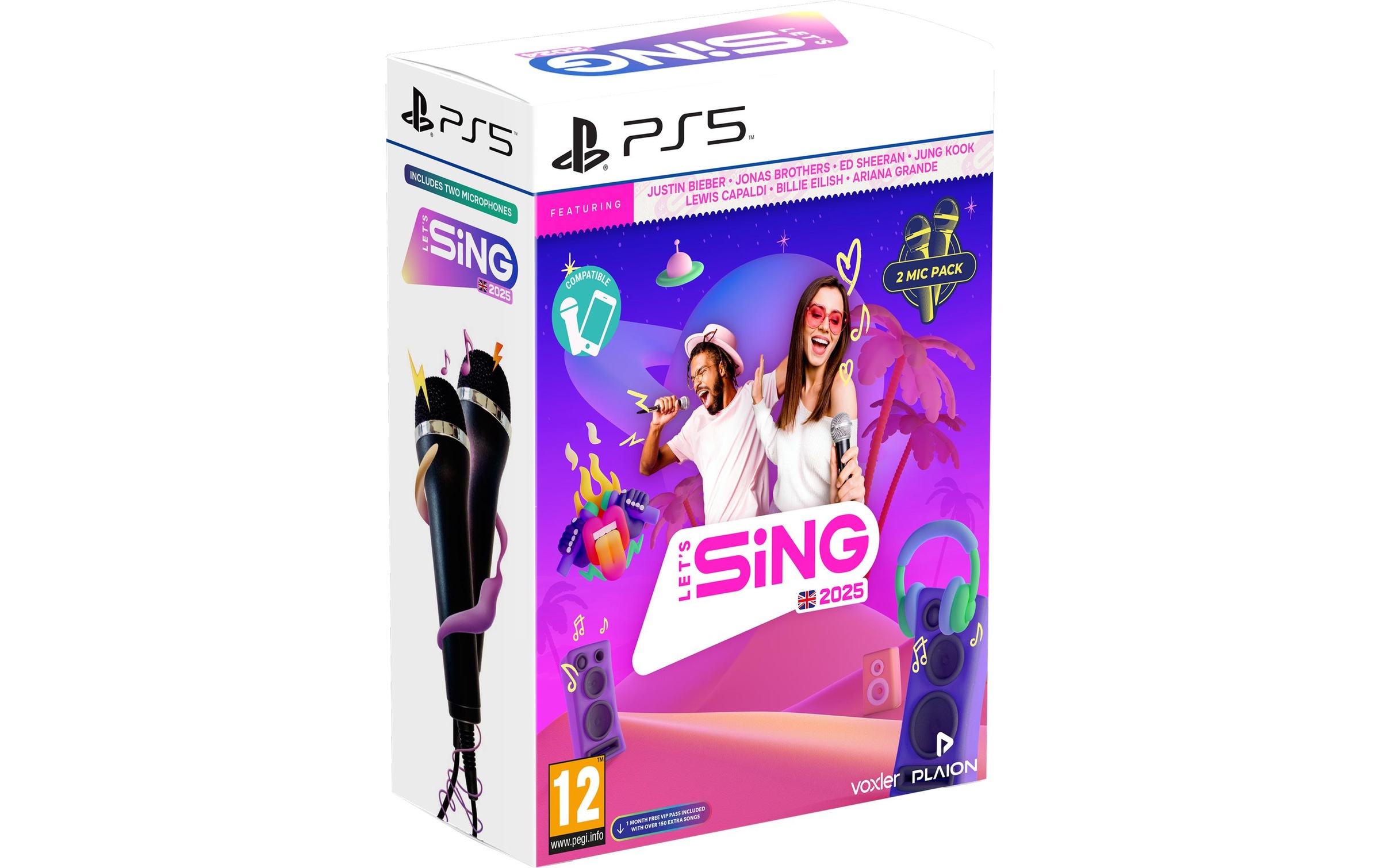 Image of Spielesoftware "GAME Lets Sing 2025 International Version + 2 Mics" PlayStation 5