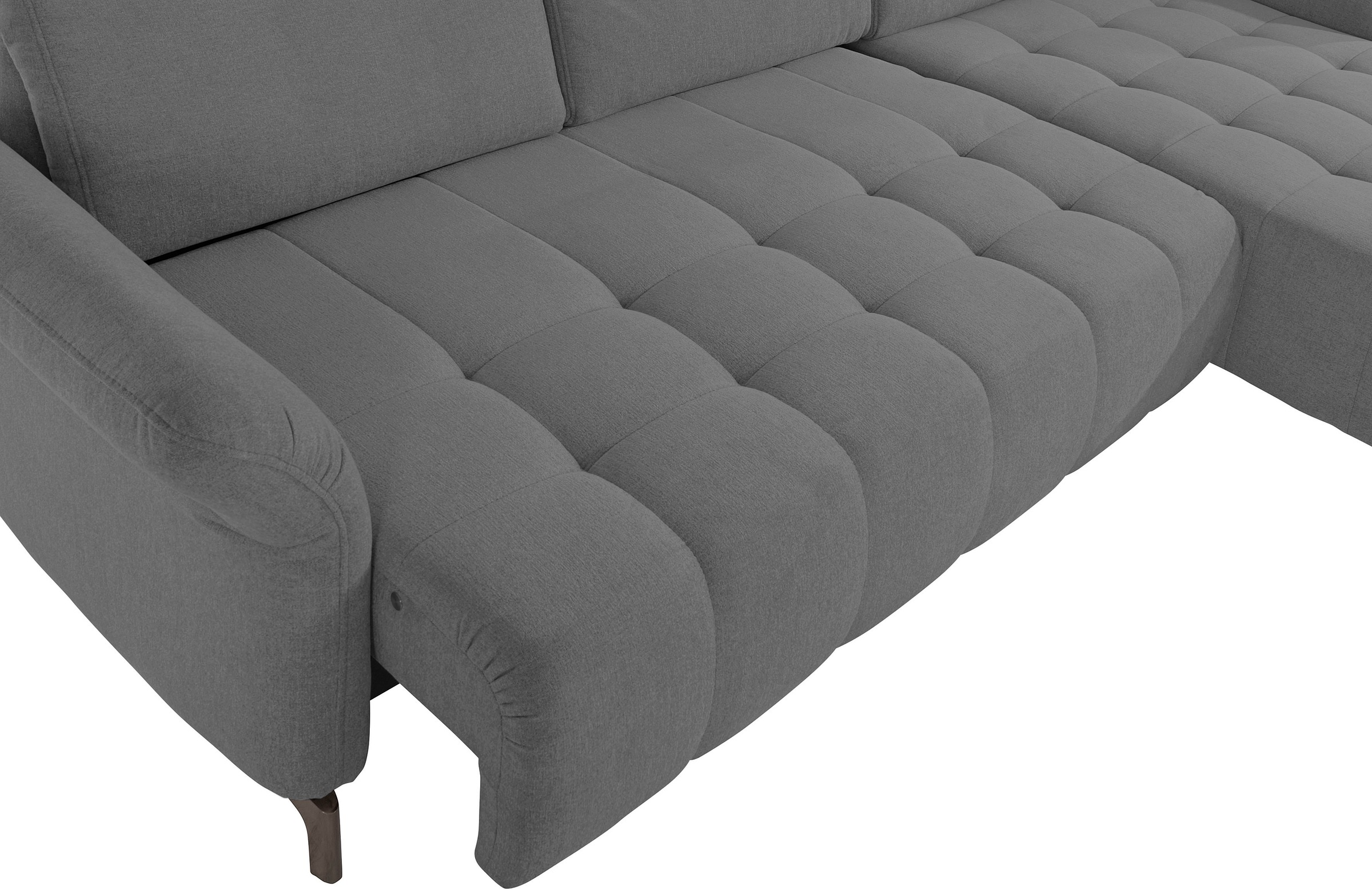 INOSIGN Ecksofa »Fresh L-Form«, Federkern, wahlweise Kopfteilverstellung und motorischer Vorziehsitz