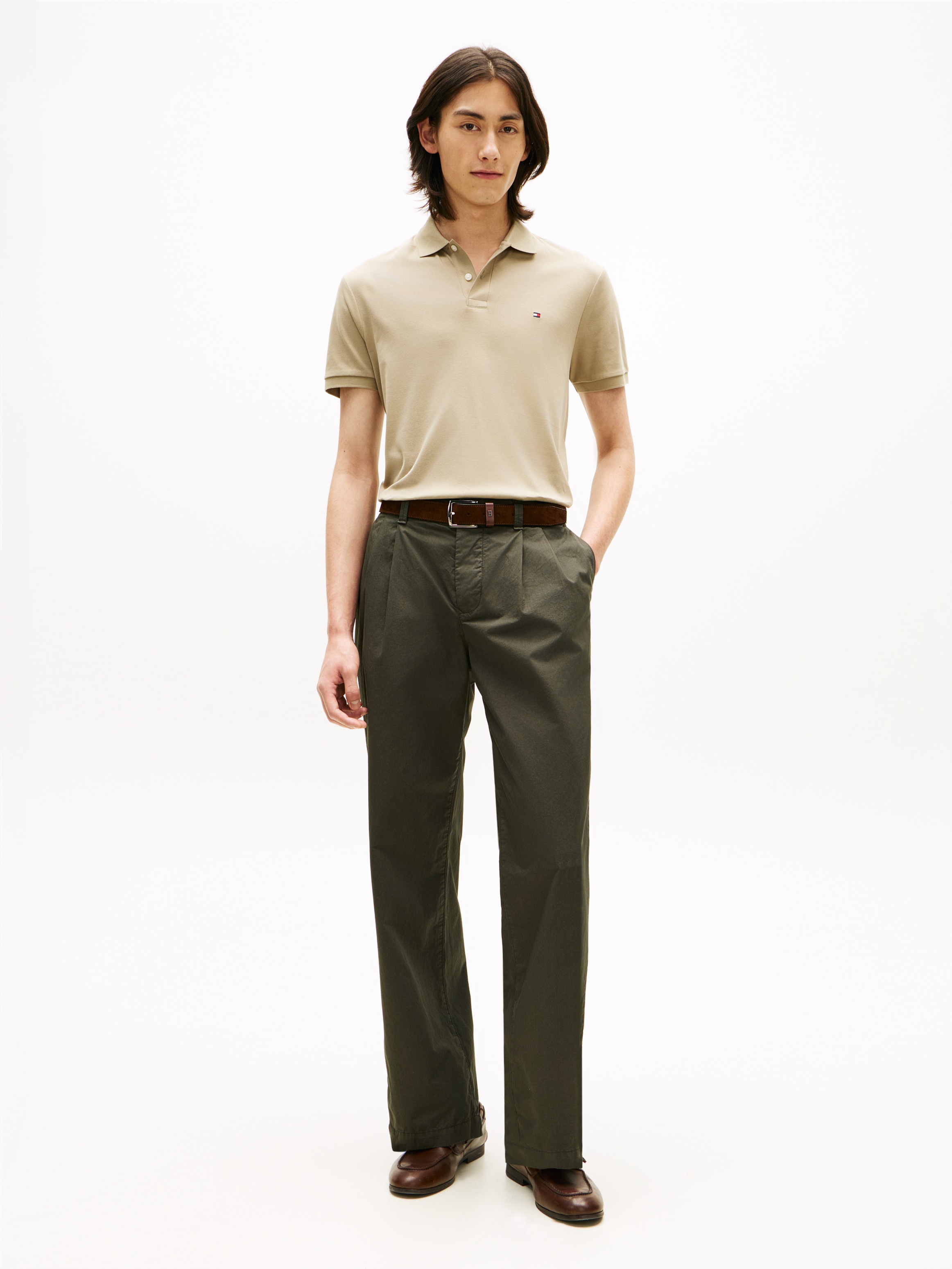 Tommy Hilfiger Poloshirt »LIQUID COTTON REGULAR SEASONAL« mit Logostickerei