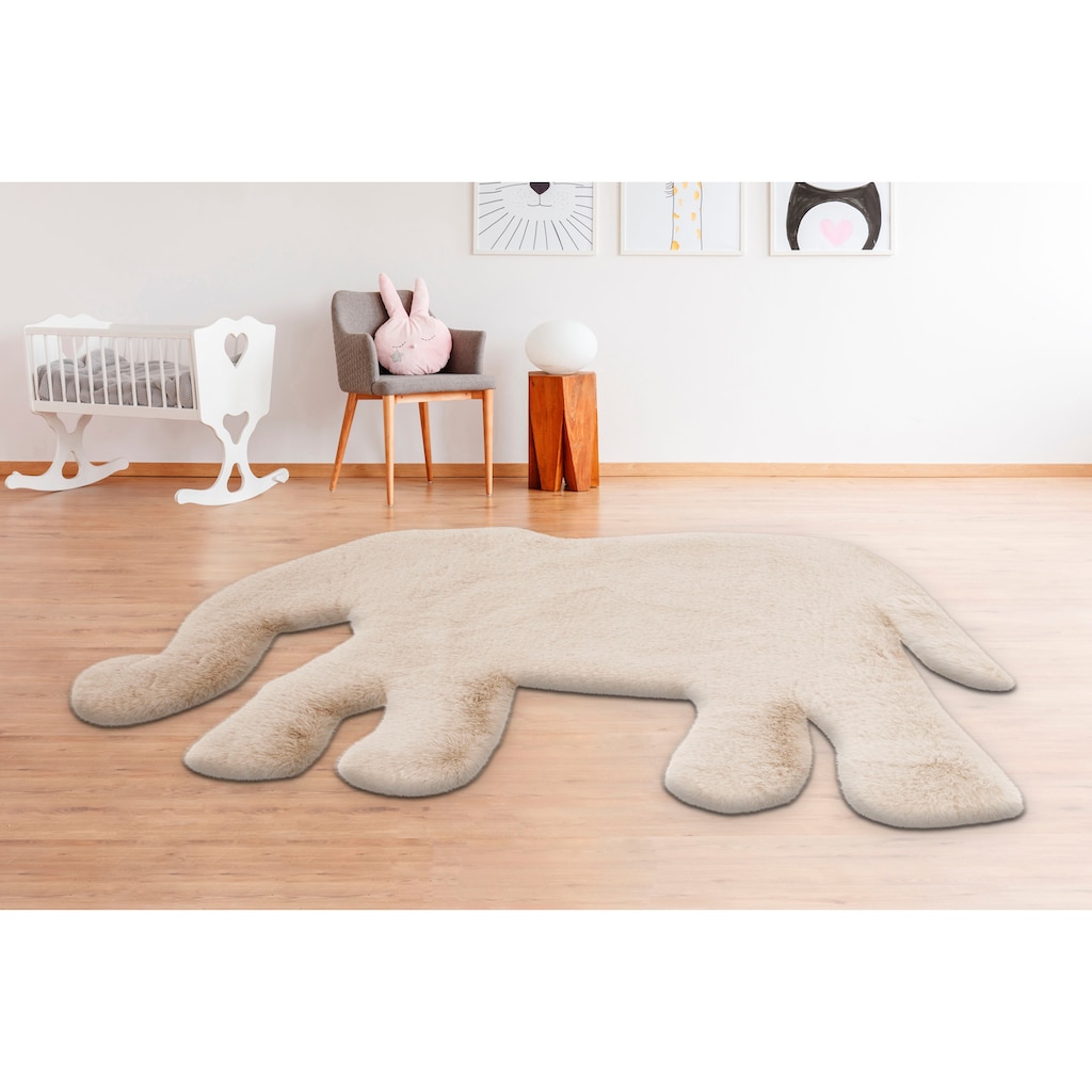 Lüttenhütt Kinderteppich »Elefant«, Motivform