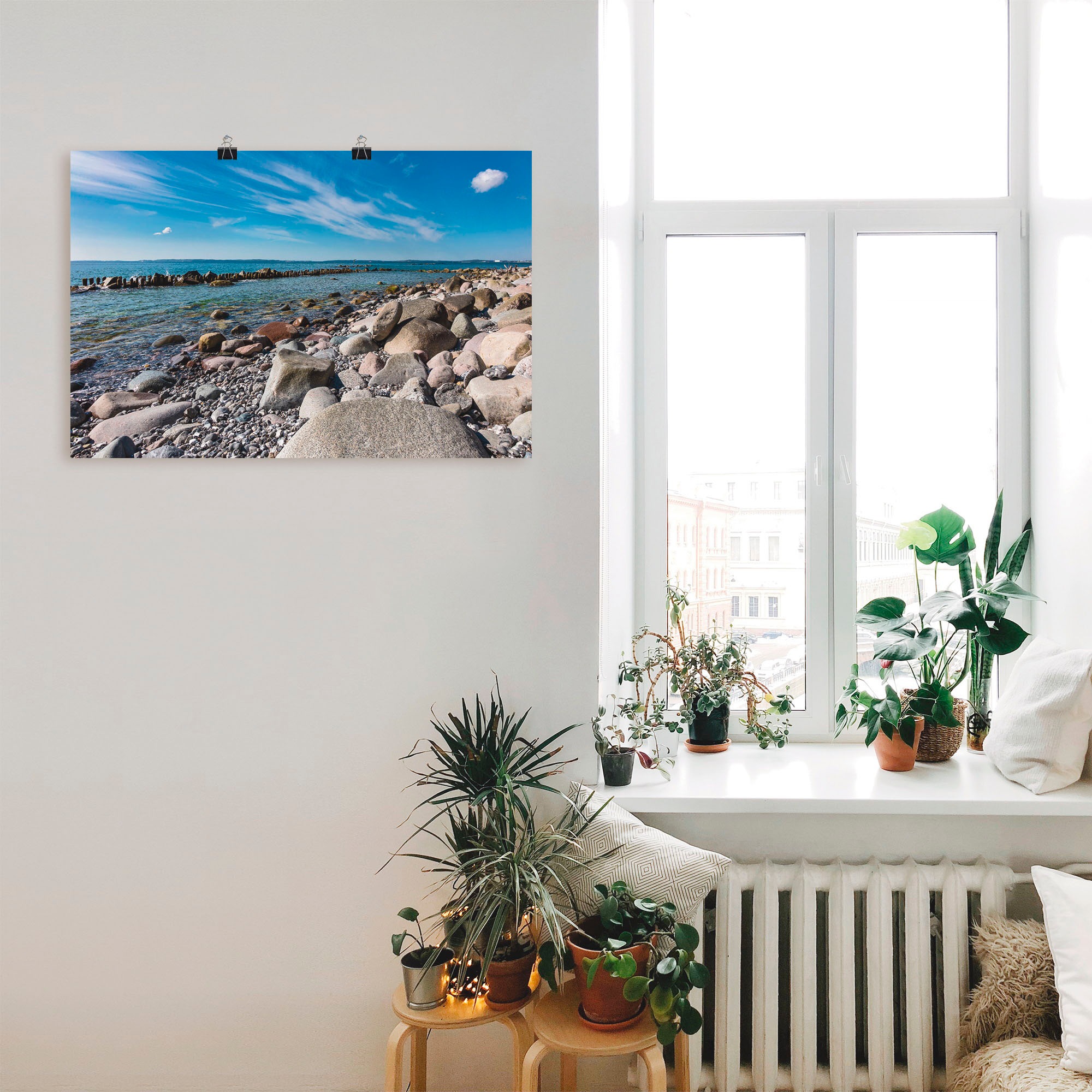 Artland Wandbild »Ostseeküste auf der Insel Rügen«, Küste, (1 St.), als Alubild, Outdoorbild, Leinwandbild, Poster in verschied. Grössen