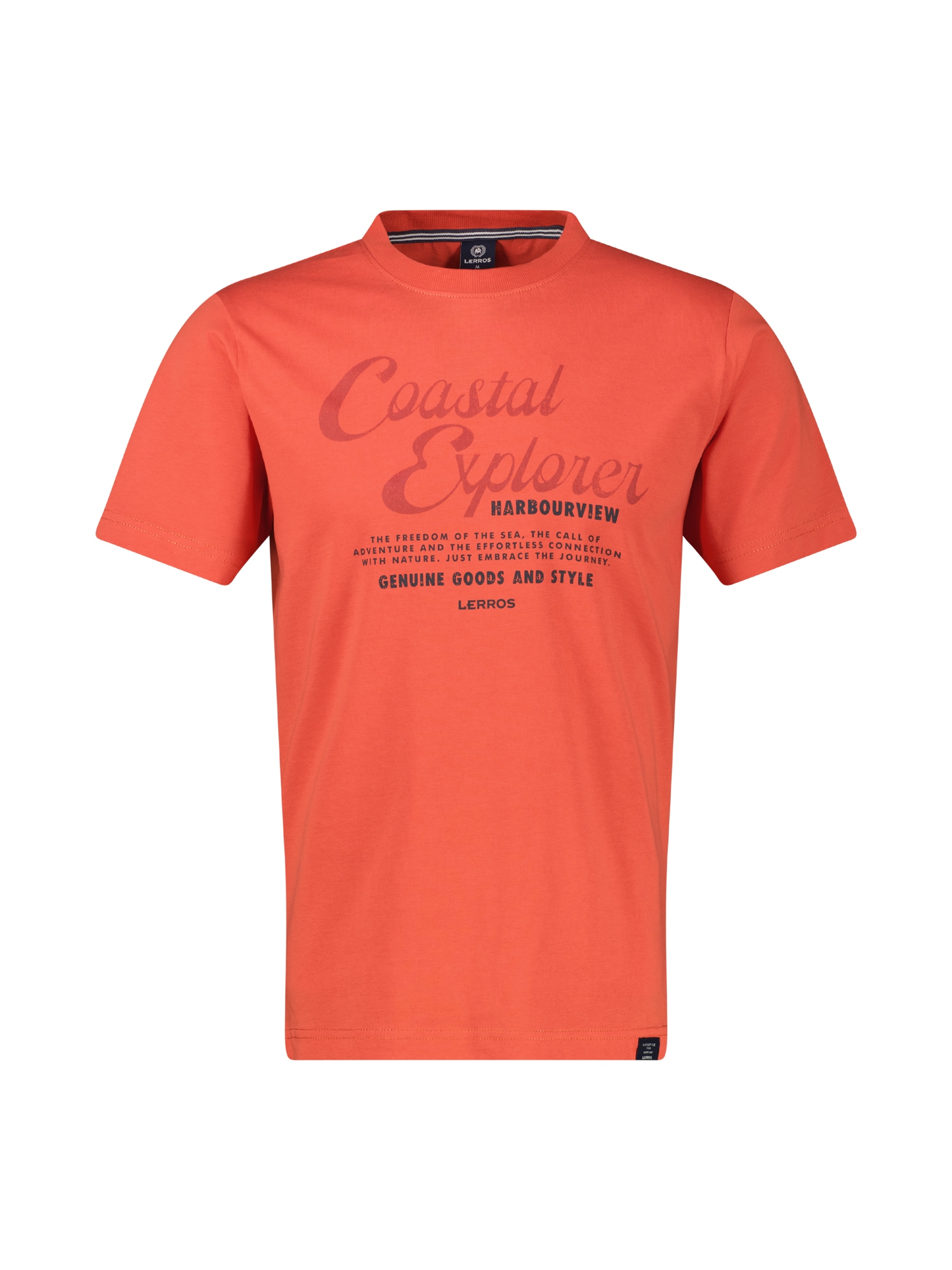 Image of LERROS T-Shirt "T-Shirt aus 100 % Baumwolle, grosse Grössen"