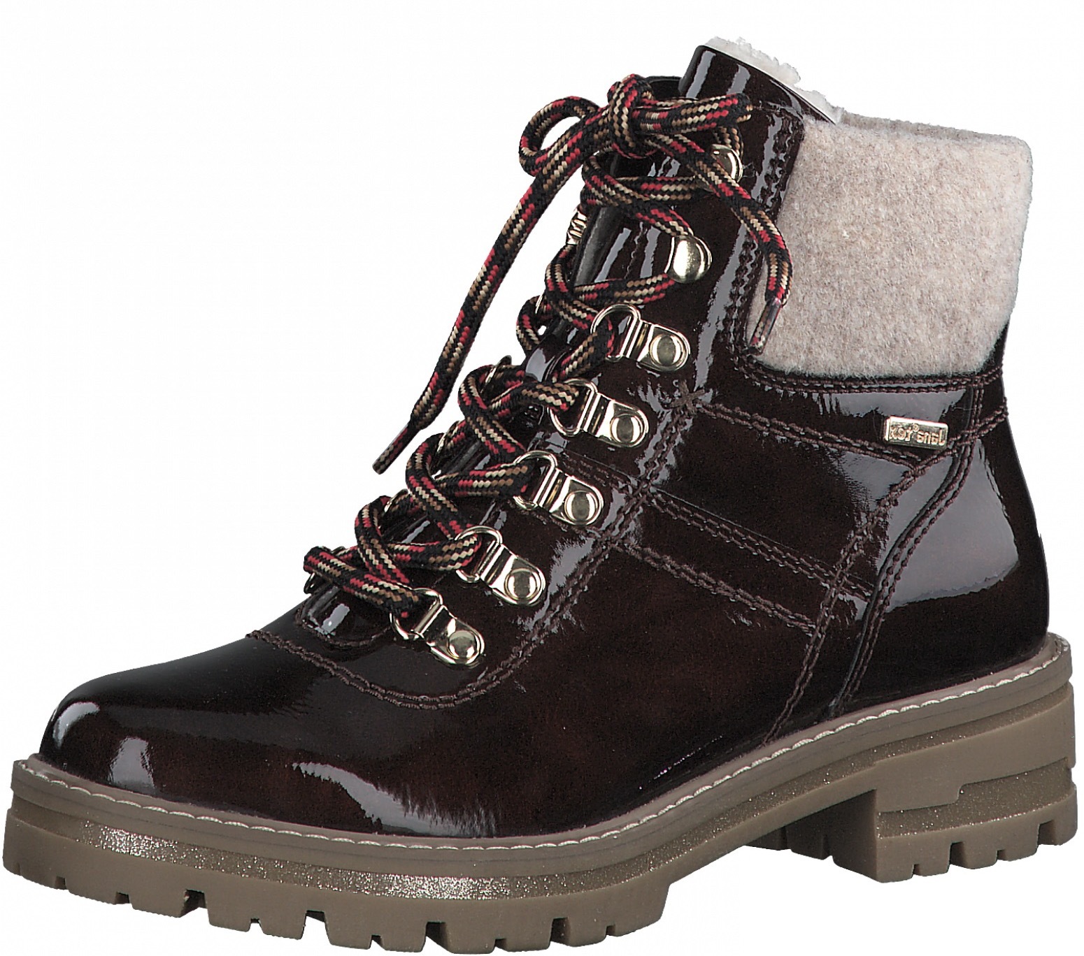 Image of Jana Winterboots, mit Karomuster am Schaft bei Ackermann Versand Schweiz