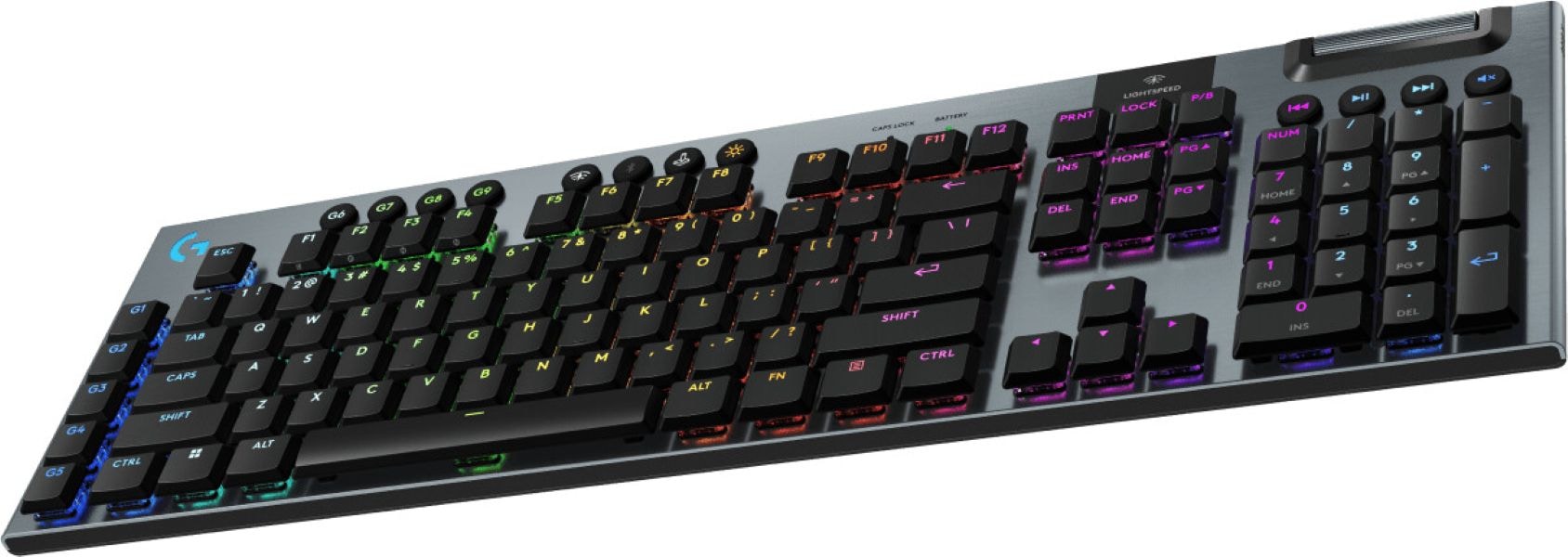 Logitech G Gaming-Tastatur »G915 X LIGHTSPEED Wireless Gaming Keyboard - BLACK - FRA«