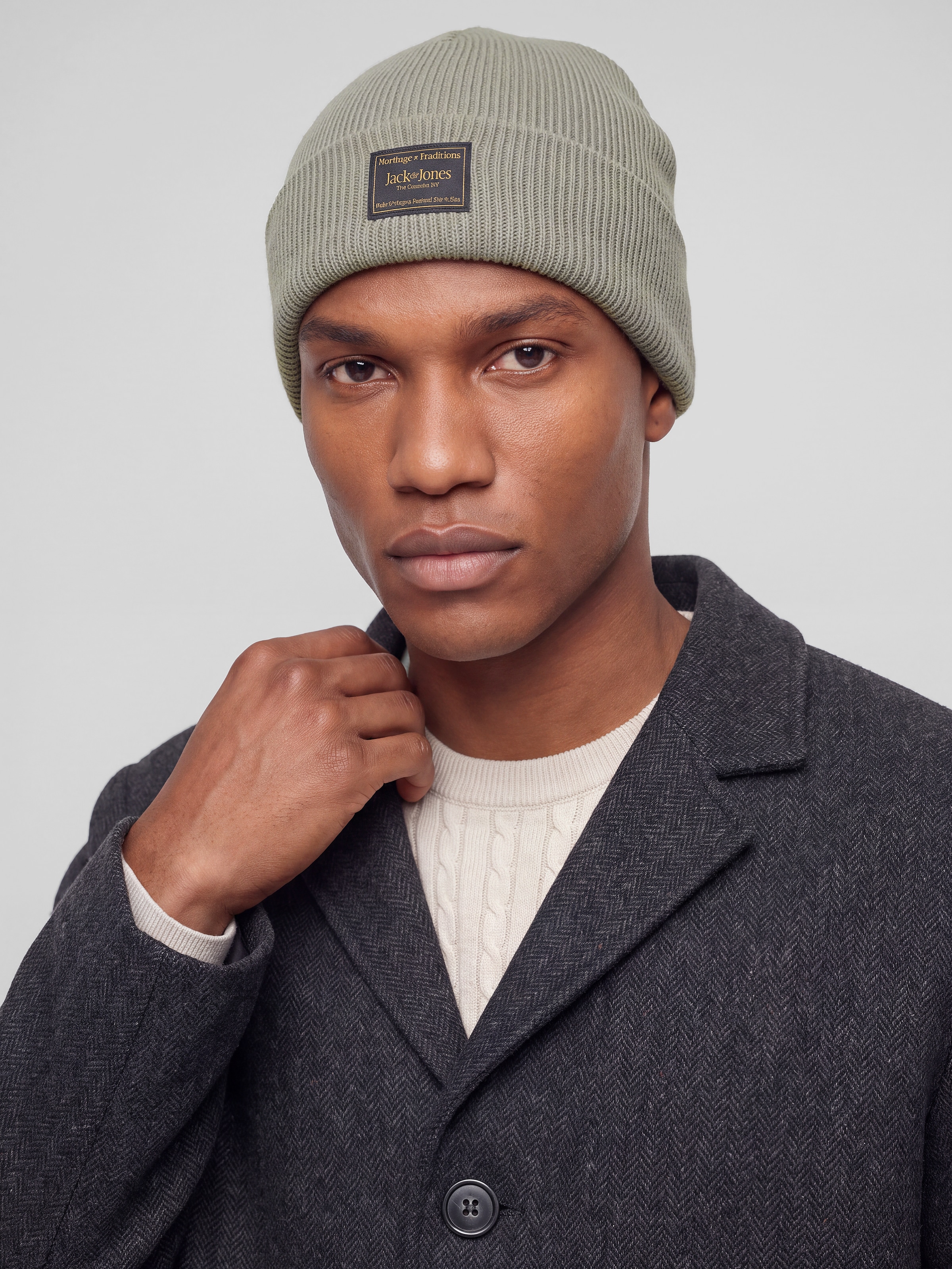 Jack & Jones Beanie »JACATTITUDE REGULAR BEANIE SN« Baumwolle, Einheitsgrösse
