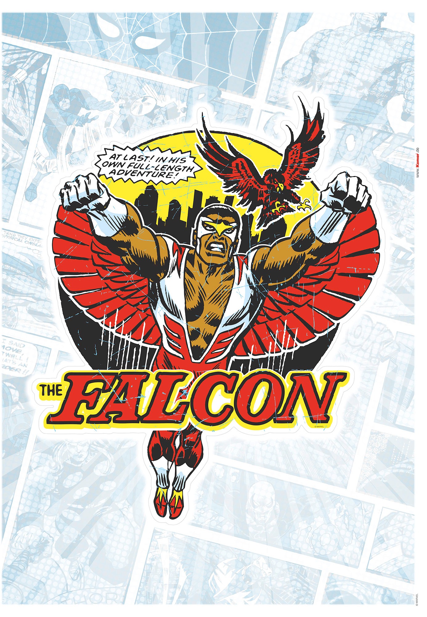 Image of Komar Wandtattoo »Falcon Comic Classic«, (1 St.), 50 x 70 cm bei Ackermann Versand Schweiz