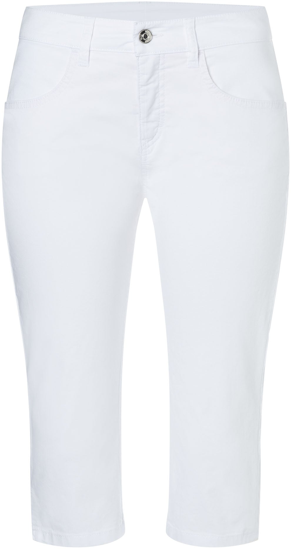 Image of MAC Caprihose "Capri-Summer-Clean" Sommerhose Kniebedeckend mit kleinem Schlitz am Saum