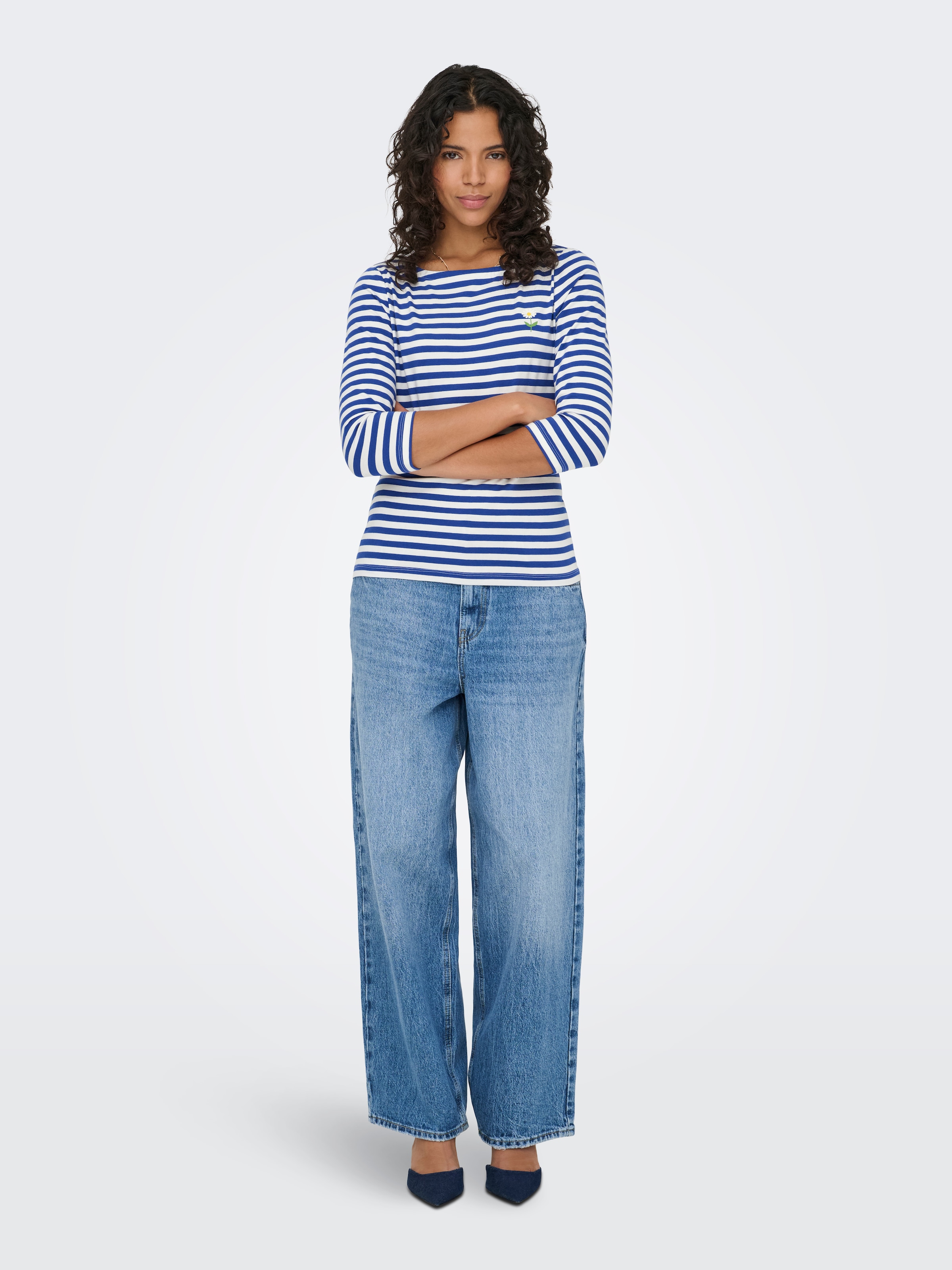 ONLY T-shirt à manches 3/4 »ONLFIFI LIFE 3/4 PRINTED TOP CS JRS«