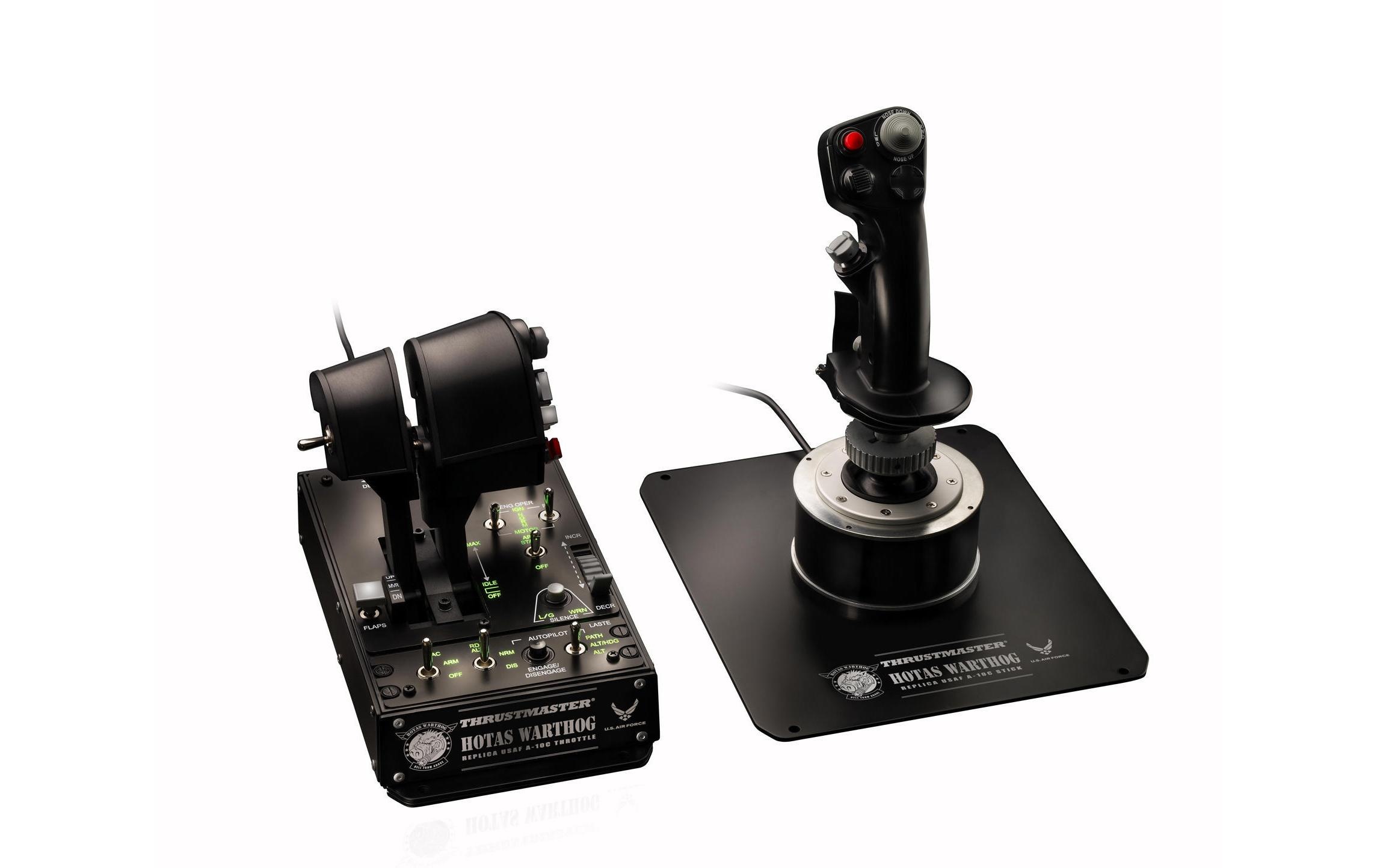 Thrustmaster Joystick »Hotas Warthog Flight Stick + Dual Throttle«