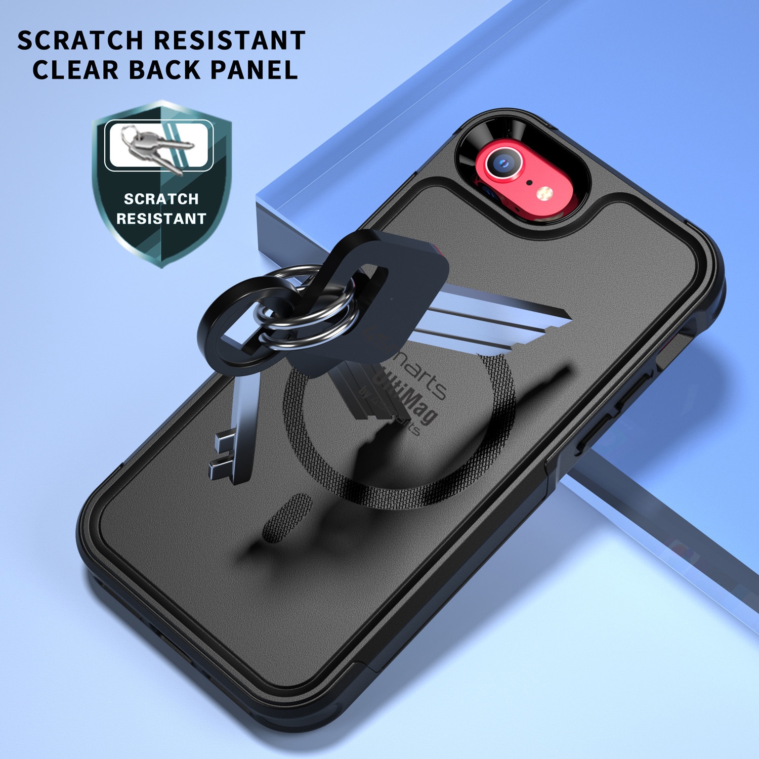 4smarts Handyhülle »Defend Case UltiMag für Apple iPhone 7/8/SE 20/SE 22«, Apple iPhone 7/8/SE 2020/SE 2022, Backcover, Schutzhülle, Handyschutzhülle, Case, Schutzcase, stossfest