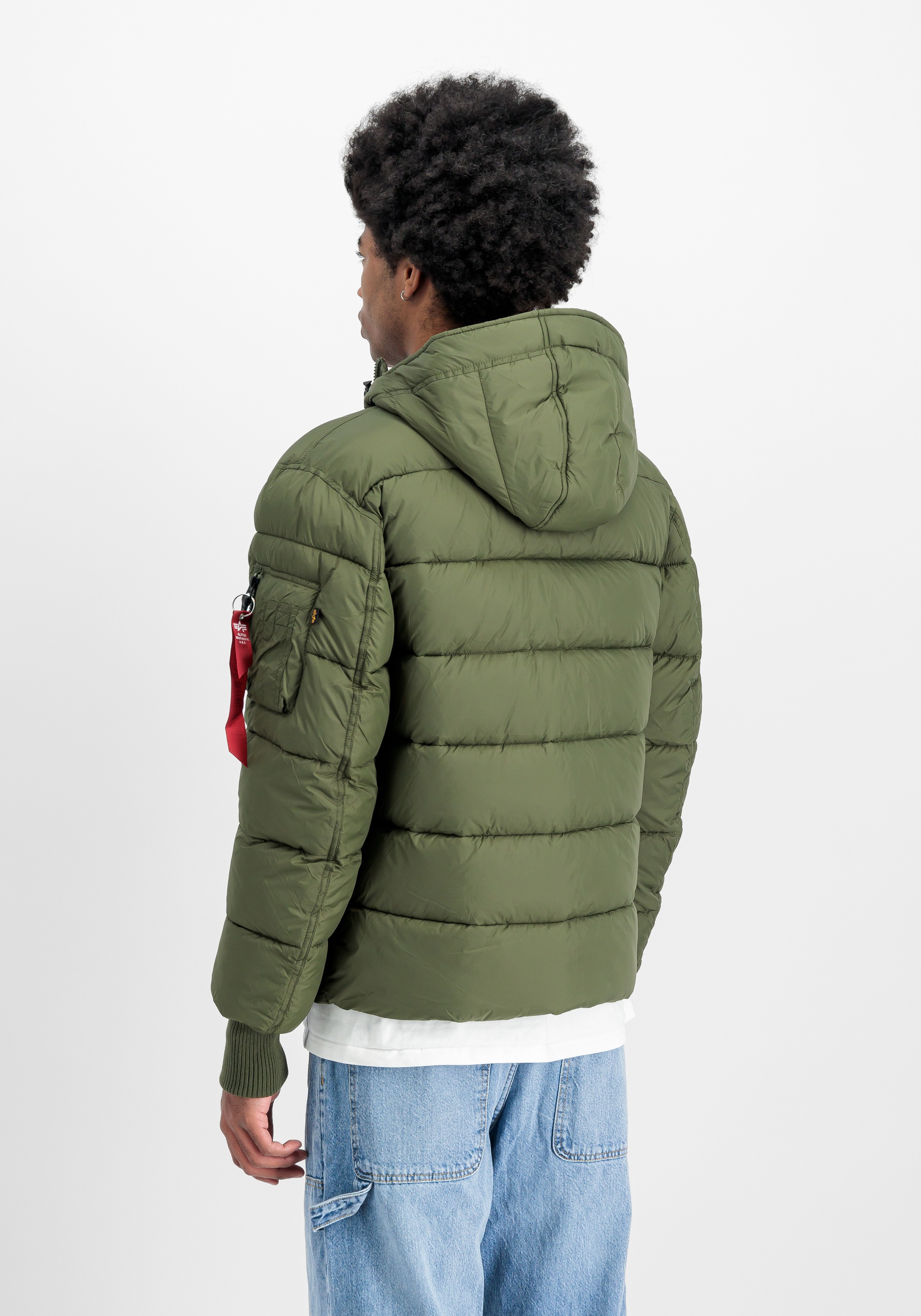 Alpha Industries Winterjacke »Hooded Puffer Alpha FD«