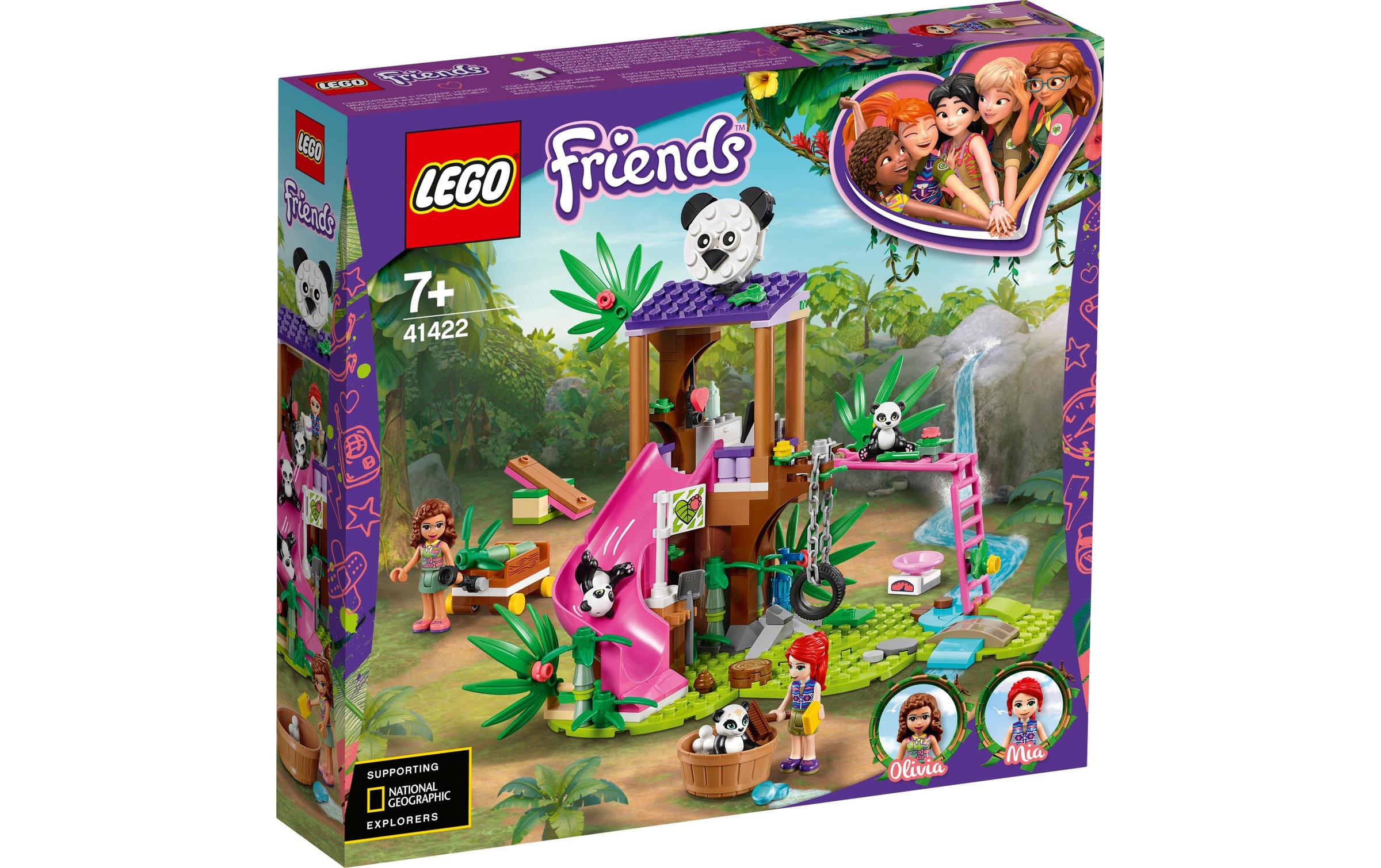 Image of LEGO® Konstruktionsspielsteine »Panda-Rettungsstation« bei Ackermann Versand Schweiz