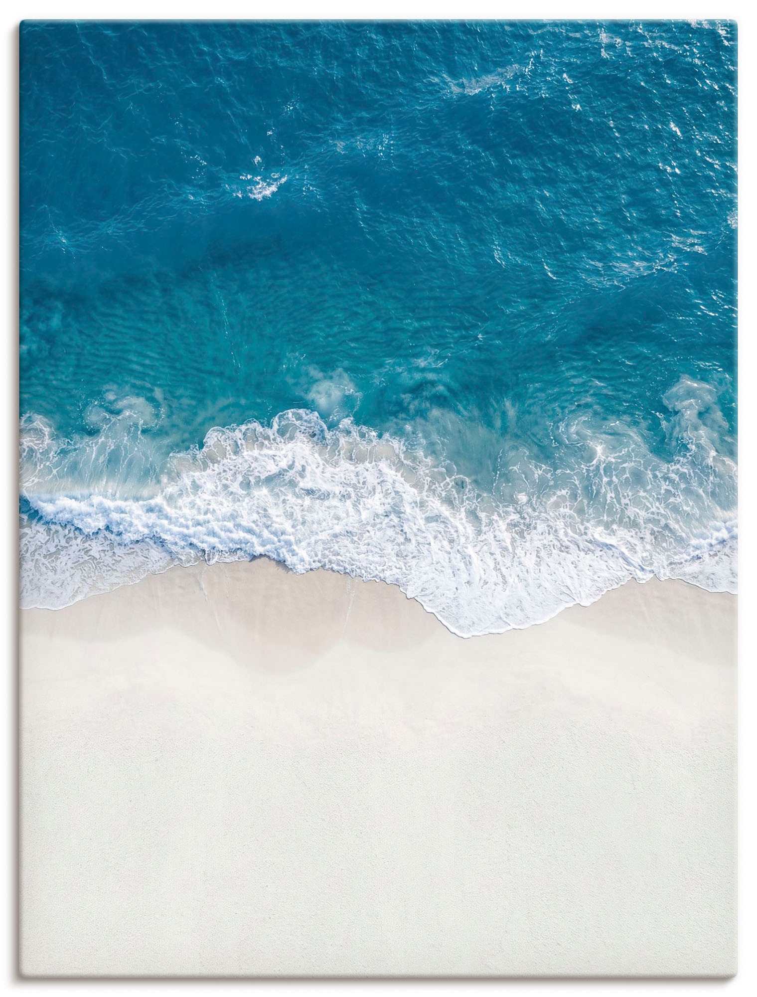 Image of GOODproduct Wandbild "Strand von oben II" Meer Bilder 1 Stk. tlg. als Poster oder Leinwandbild in verschied. Grössen