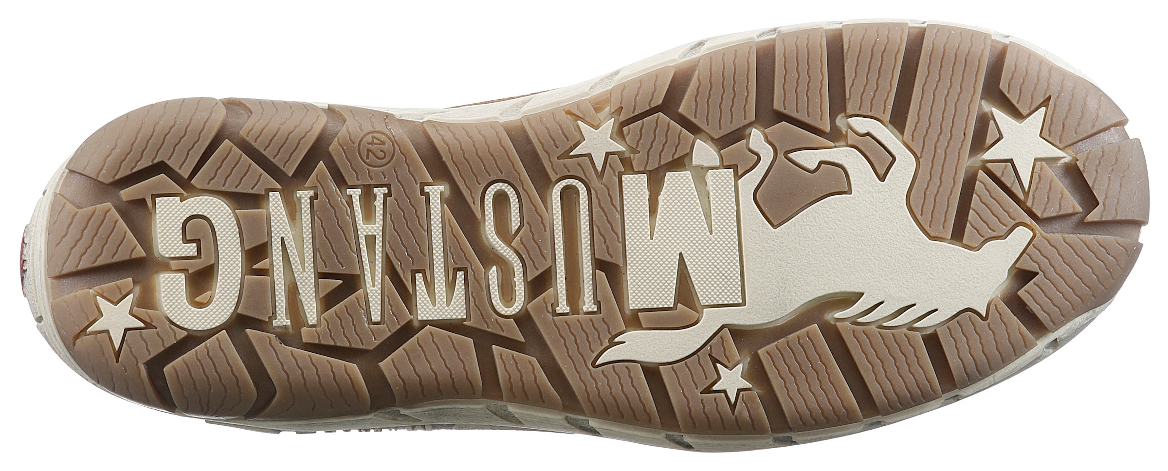 Mustang Shoes Sneaker, mit seitlichem Logoschriftzug, Freizeitschuh, Halbschuh, Schnürschuh