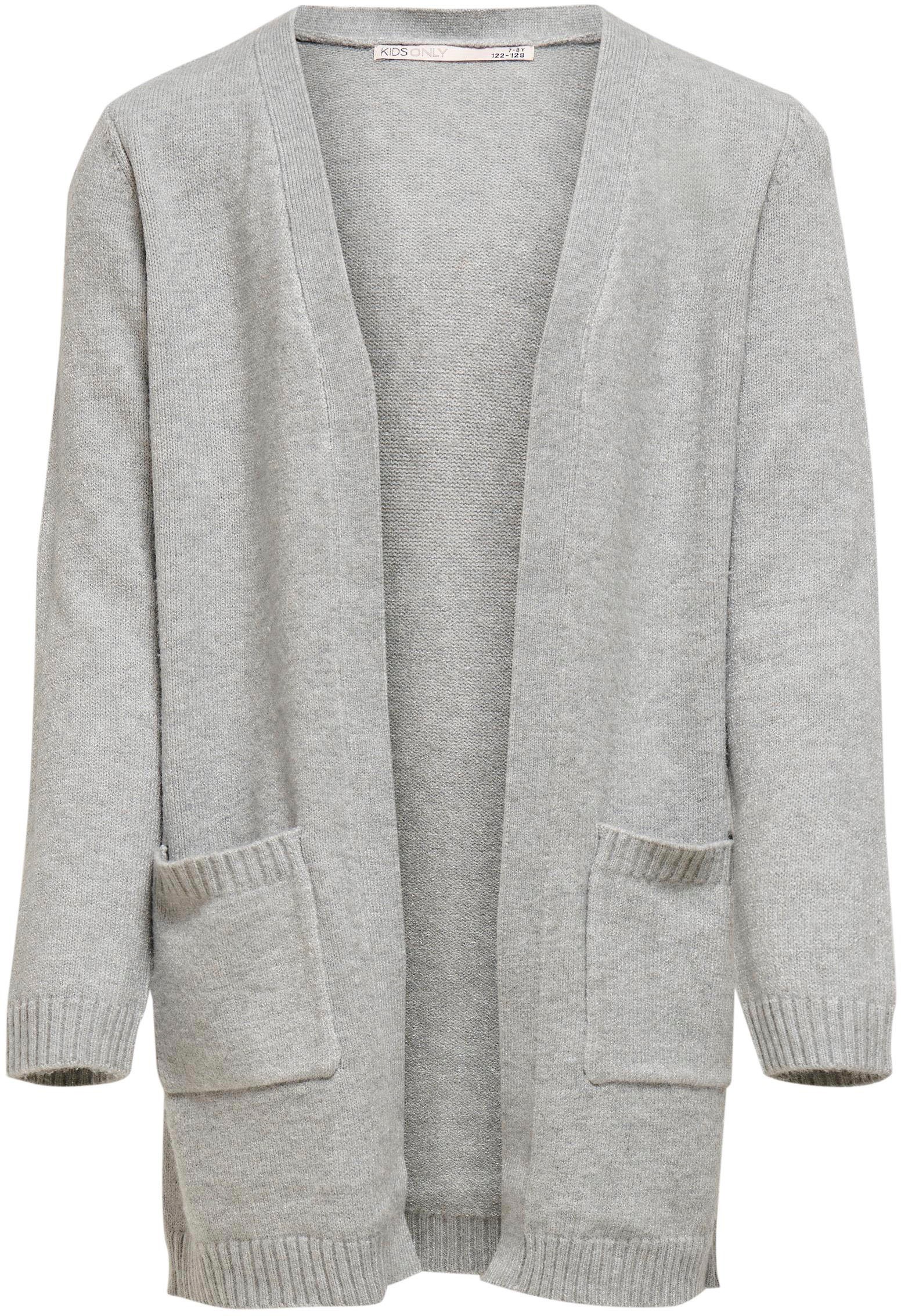 KIDS ONLY Strickjacke »KONLESLY«, offene Form mit aufgesetzten Taschen kaufen