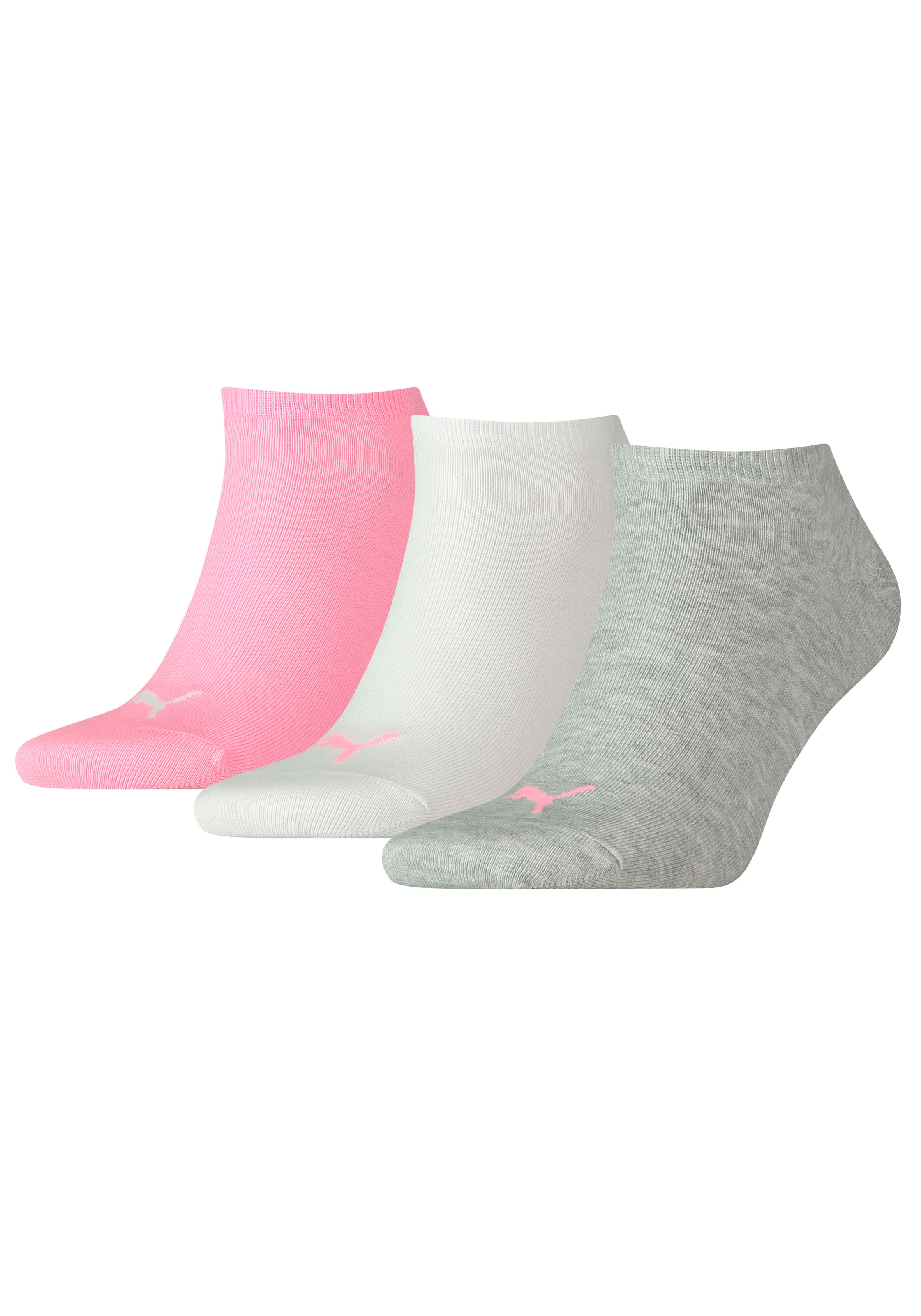 Image of PUMA Sneakersocken "PUMA UNISEX SNEAKER PLAIN 3P" 3 Paar tlg. mit eingestricktem Markenlogo