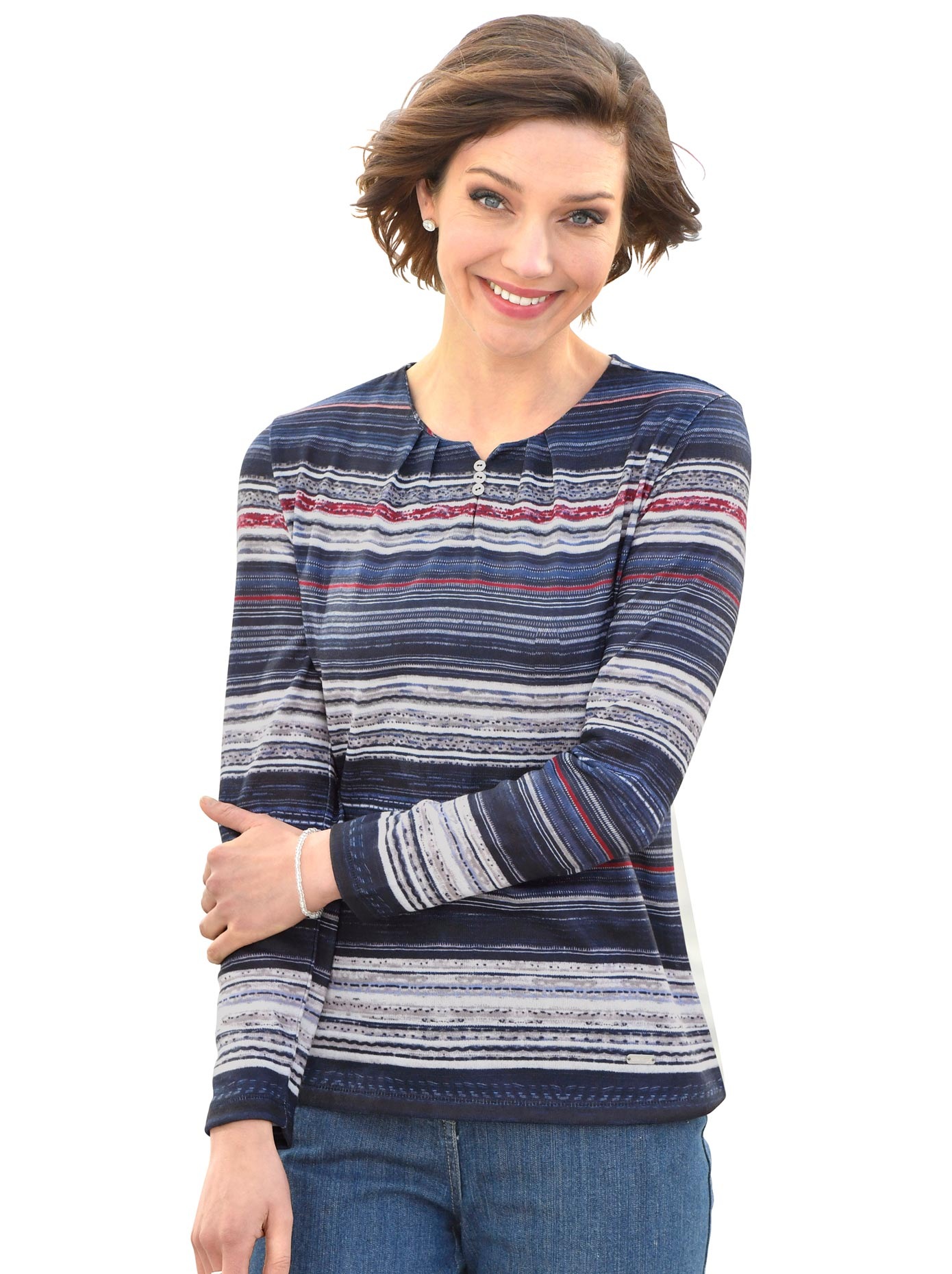 Image of Casual Looks Langarmshirt »Winter-Shirt«, (1 tlg.) bei Ackermann Versand Schweiz