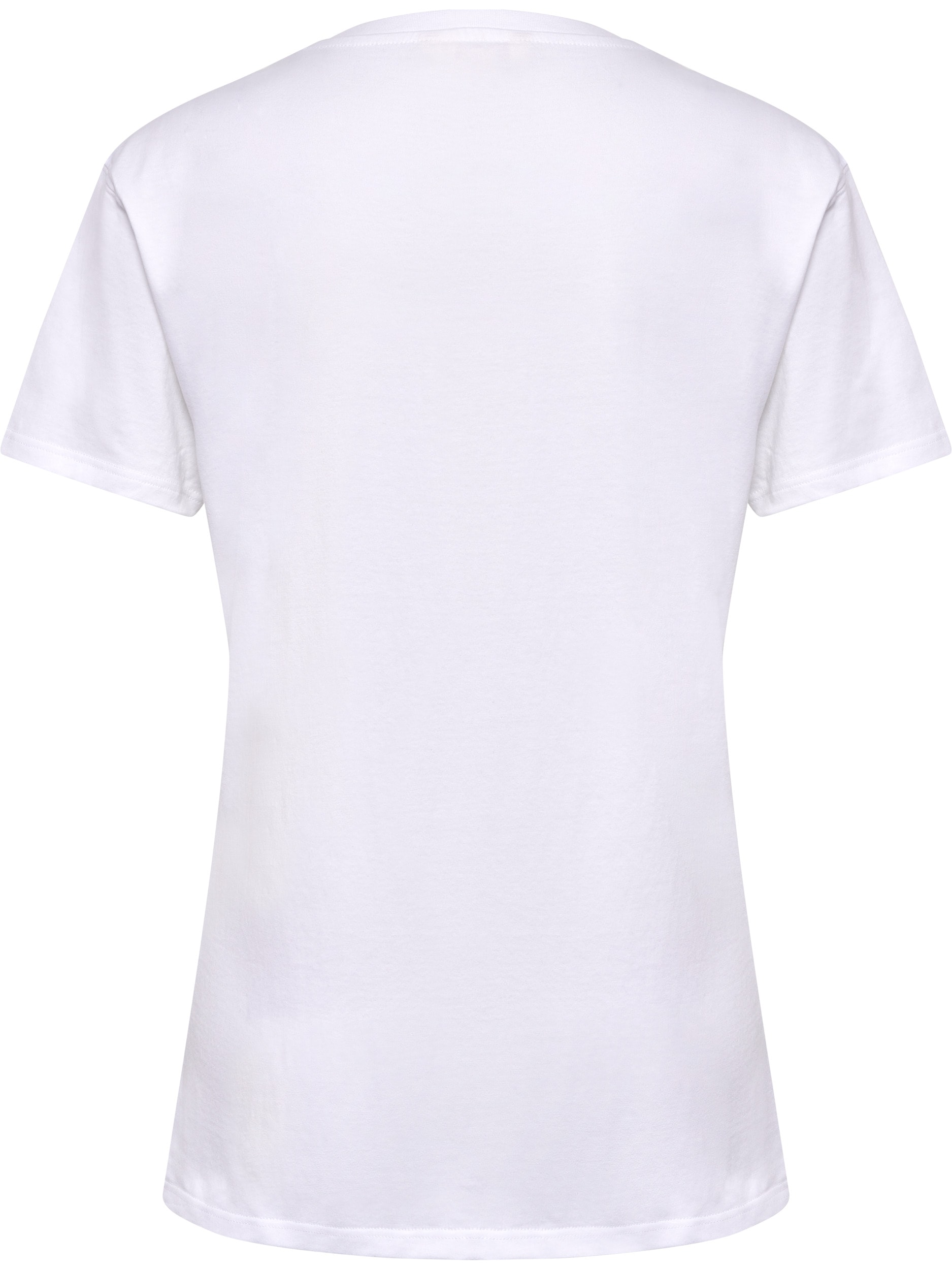 hummel T-shirt »HMLGO 2.0 T-SHIRT S/S WOMAN« mit Rundhalsausschnitt, Kurzarm, aus Baumwolle, in Stretch-Jersey