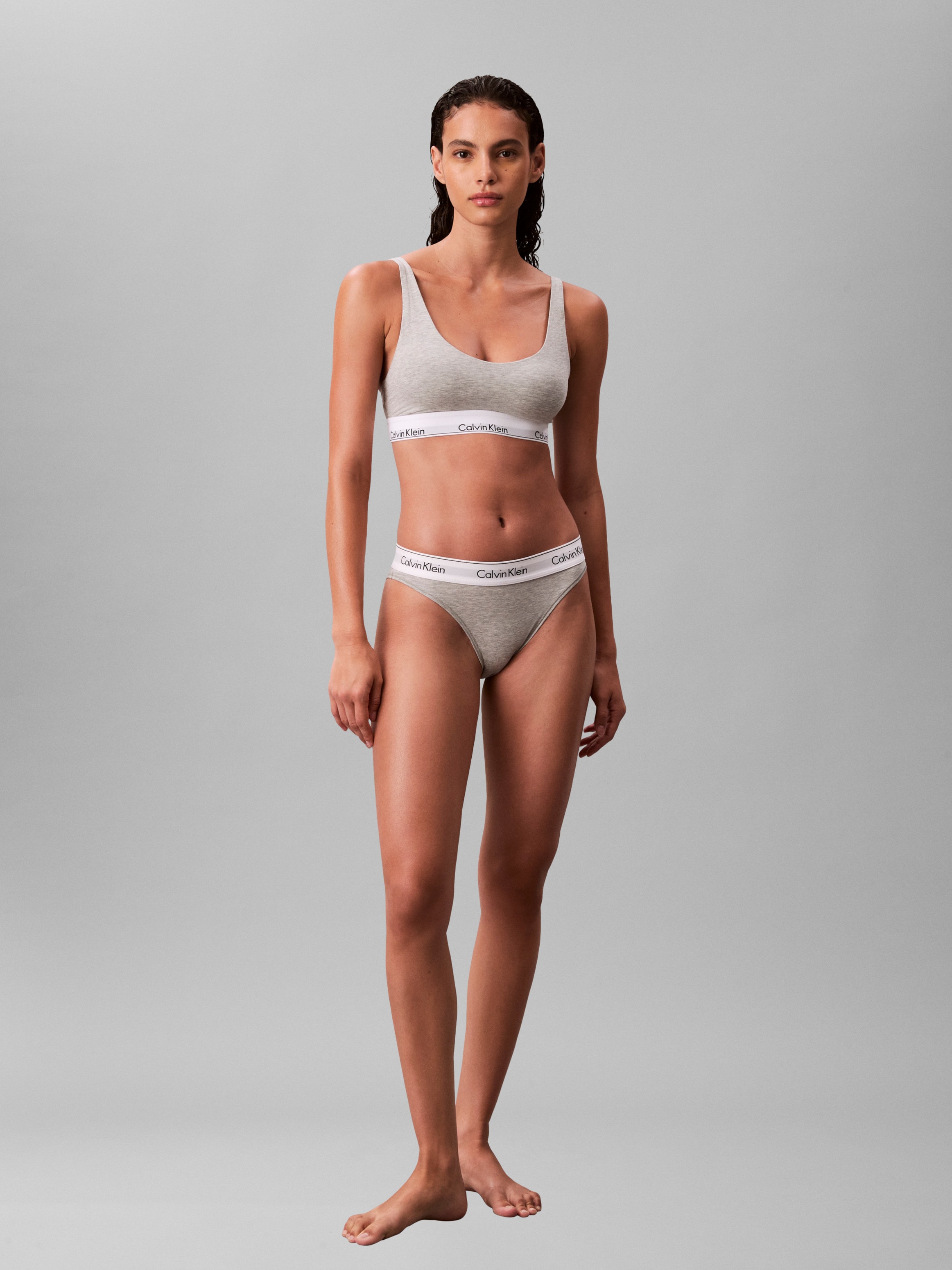 Calvin Klein Underwear Soutien-gorge à bretelles »LIGHTLY LINED BRALETTE« Mit elastischem Saum