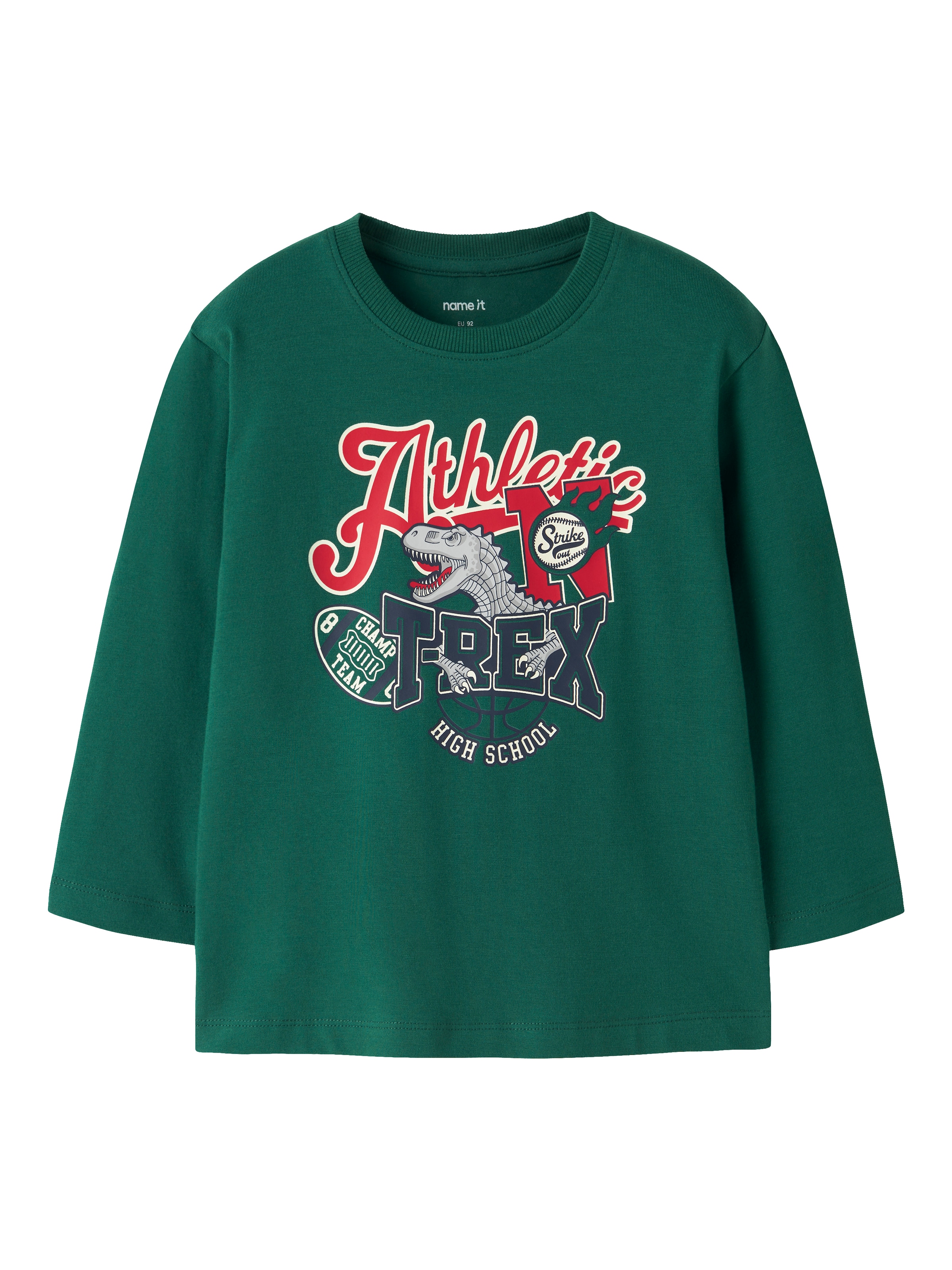 Image of Name It Langarmshirt "NMMLINUS LS NREG TOP BOX" Baumwollmischung, regular fit