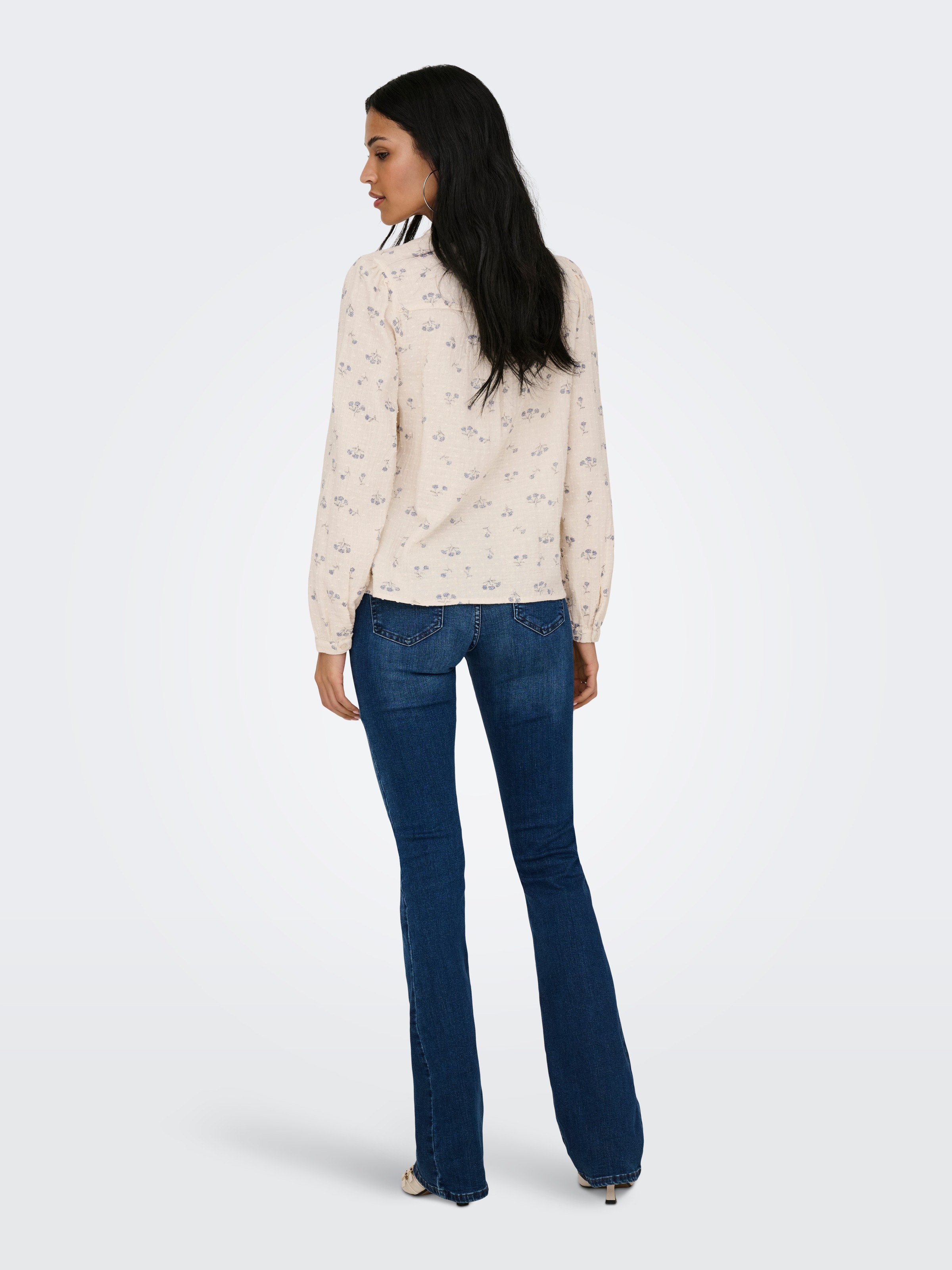 ONLY Druckbluse »ONLLARI L/S FLOWER SHIRT NOOS WVN«