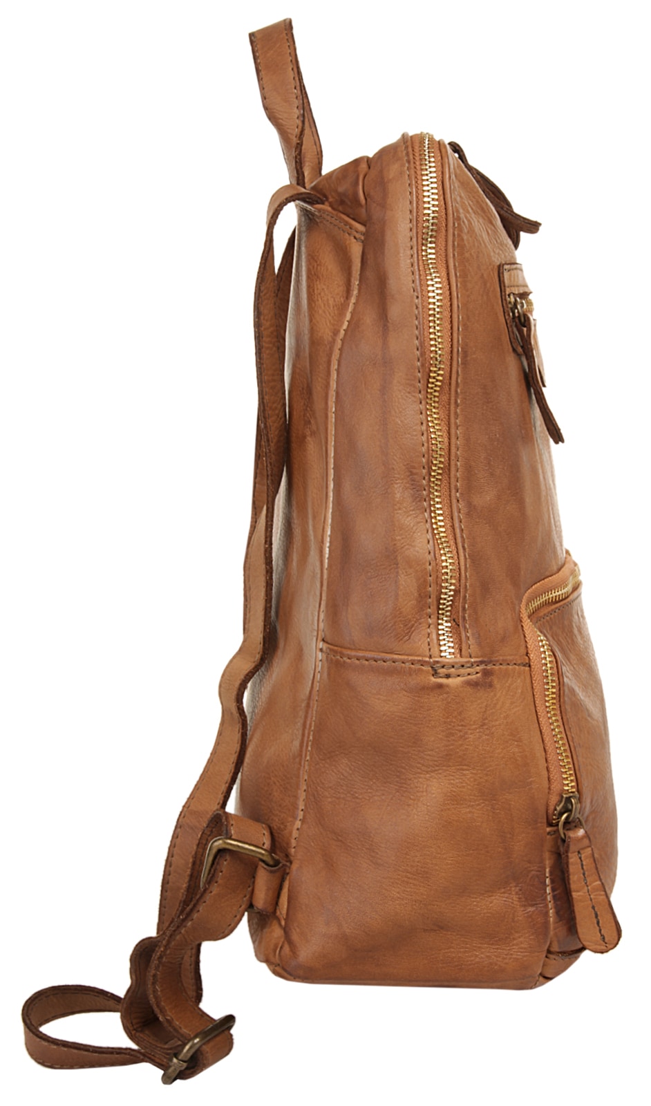 Samantha Look Cityrucksack, echt Leder, Made in Italy