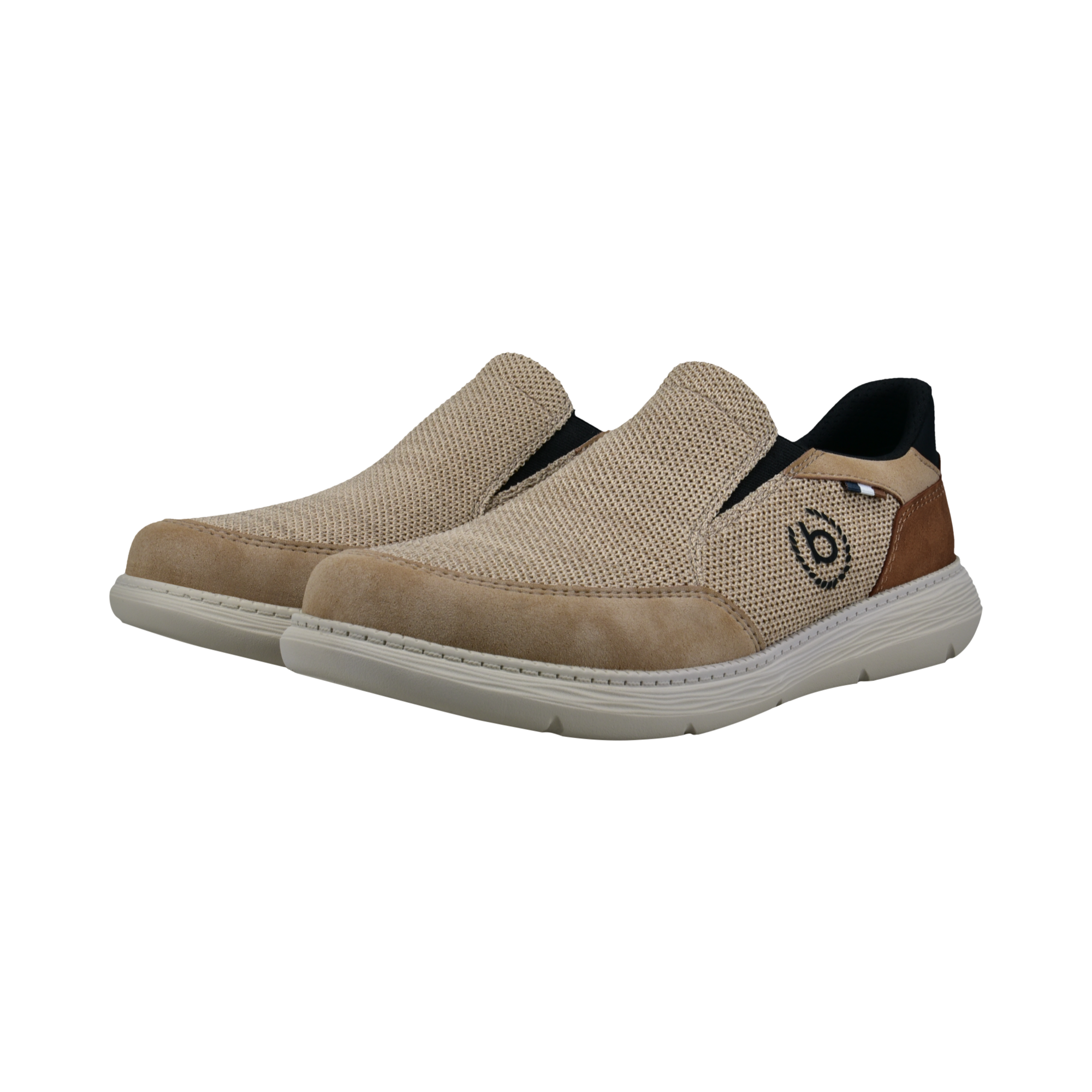 bugatti Baskets slip-on  chaussure de loisir, chaussure à enfiler, mocassin avec logo