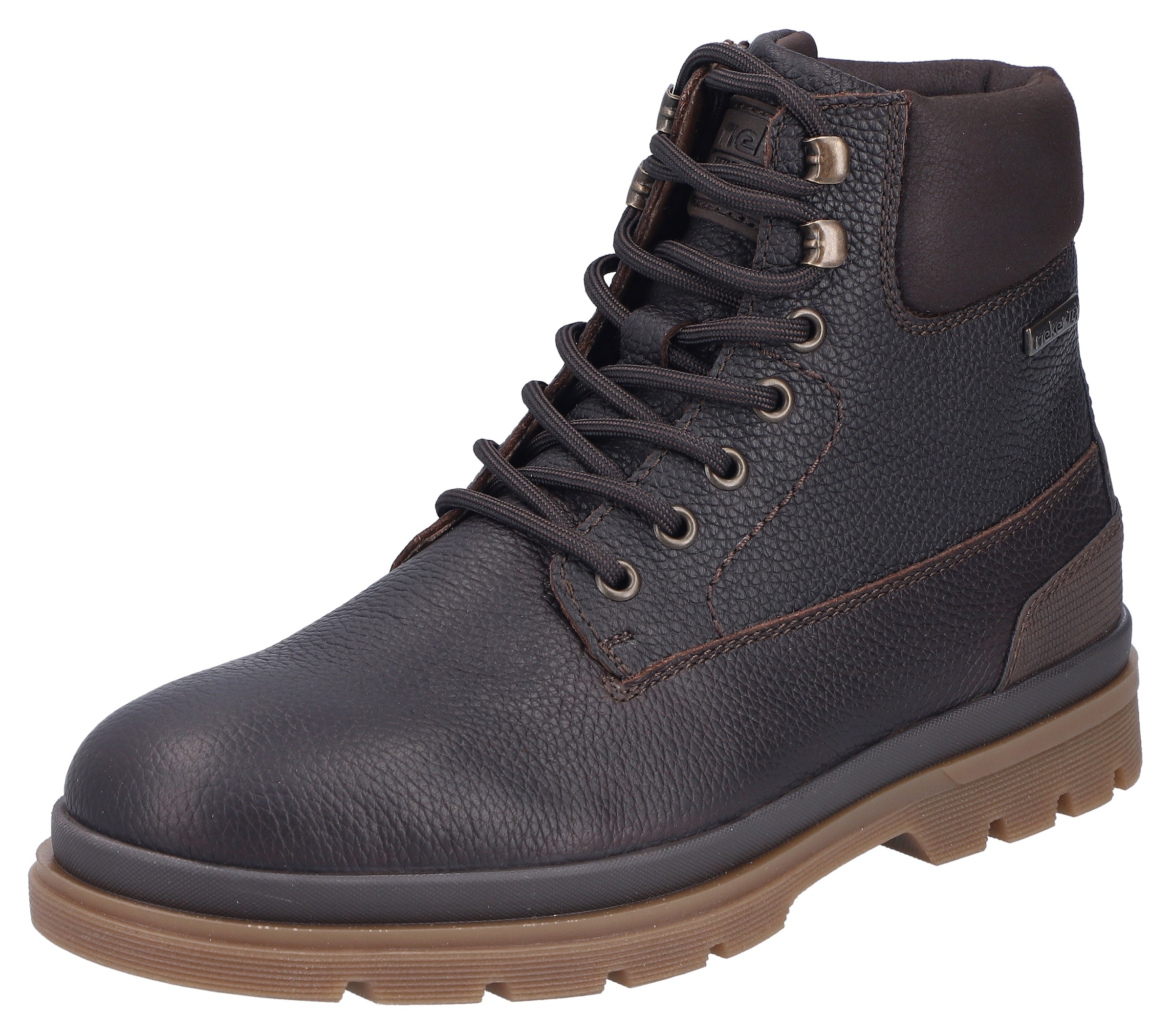 Image of Rieker Winterstiefelette Winterboots, Schnürboots, Profilsohle, mit riekerTEX-Membran