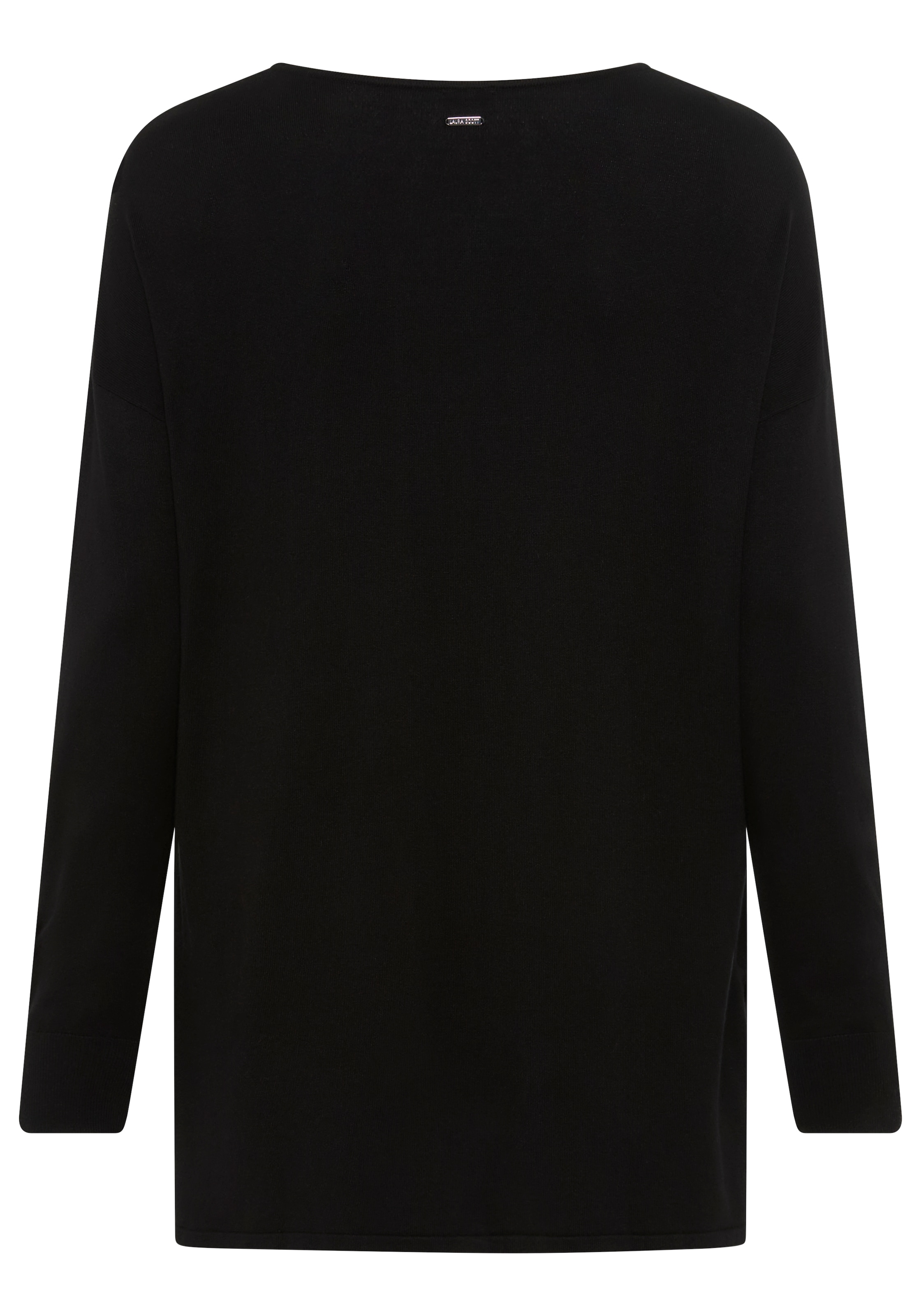 Laura Scott CURVE Longpullover, mit Seitenschlitz - GROSSE GRÖSSE