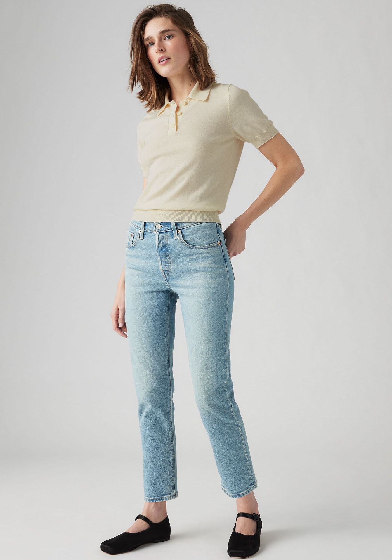 Levi's® 7/8-Jeans »501 Crop«, 501 Collection, 5-Pocket-Style
