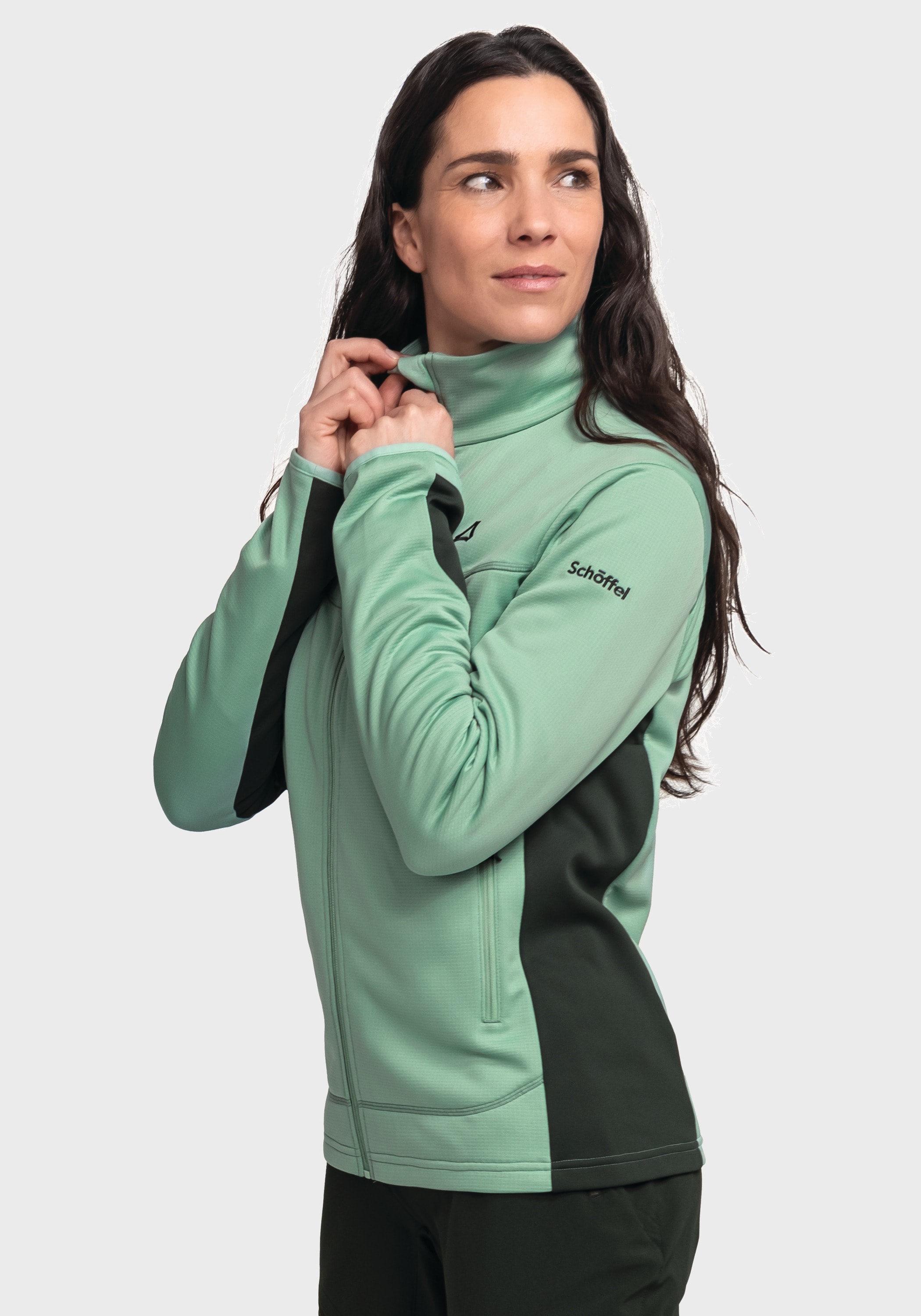 Schöffel Fleecejacke »Hiking Fleece Jk Style Milagle WMS« ohne Kapuze