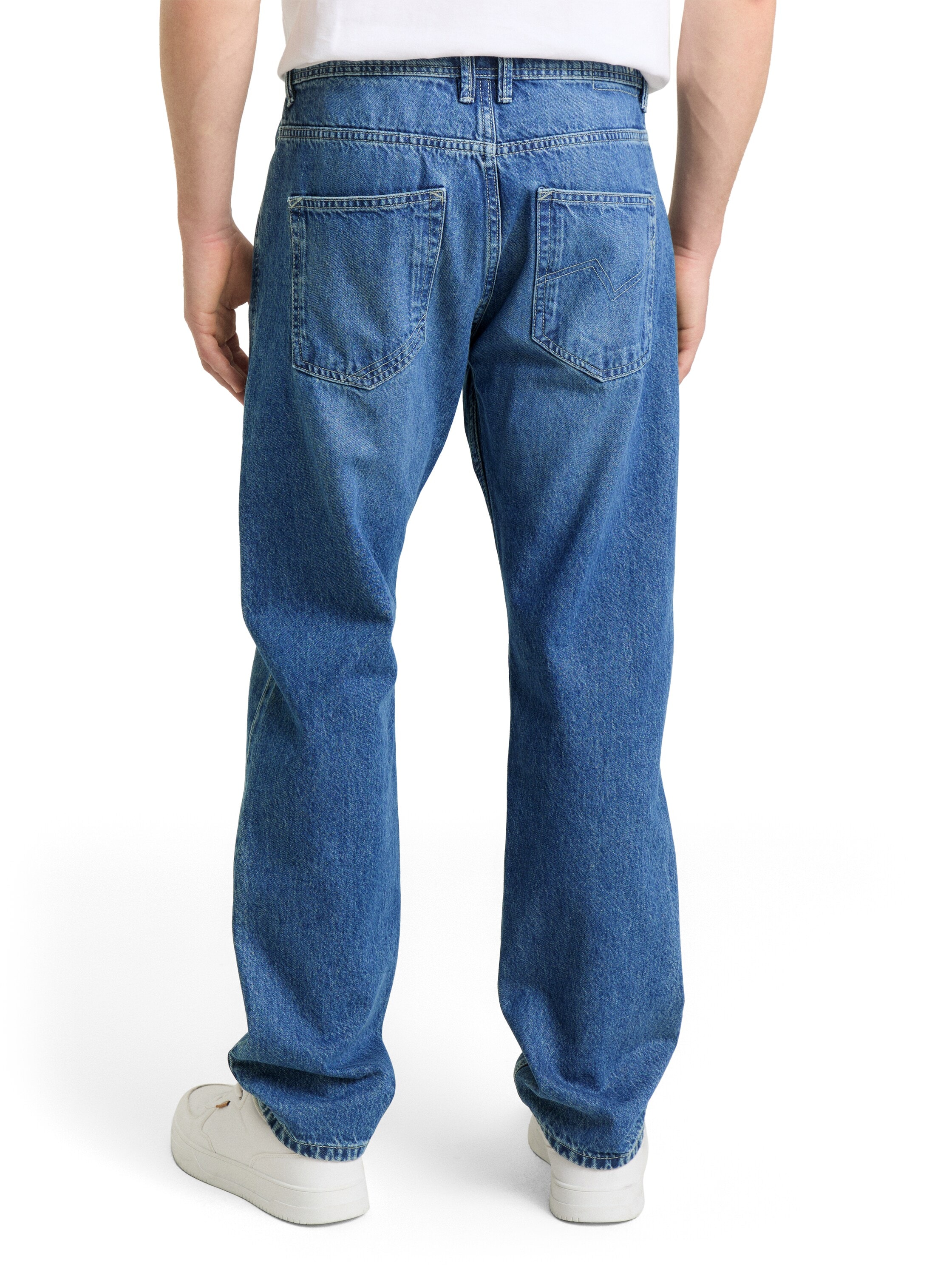 TOM TAILOR Denim Jeans à 5 poches aus reiner Baumwolle