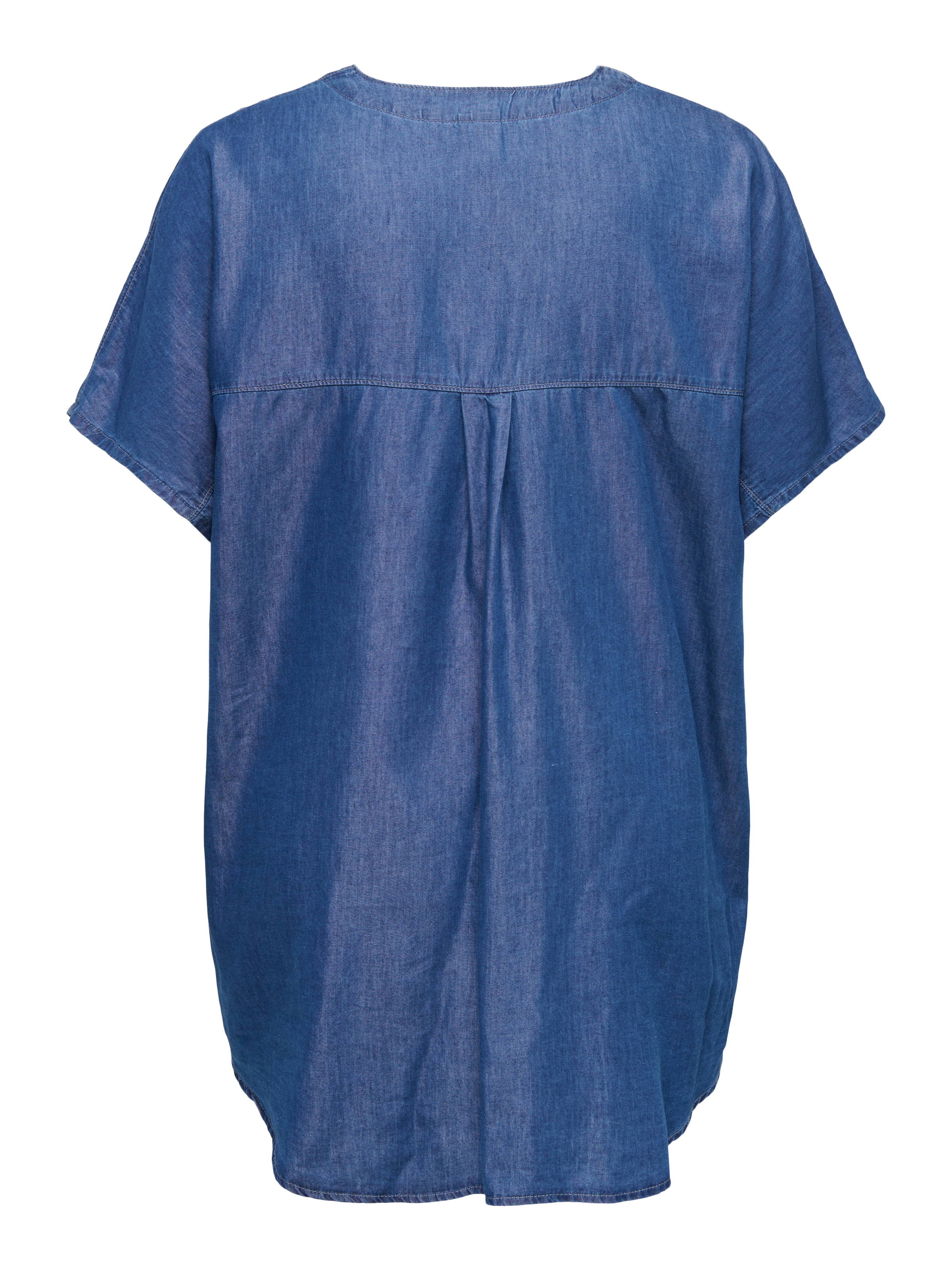 ONLY CARMAKOMA Blouse à manches courtes »CARBEA S/S TUNIC DNM GUA«