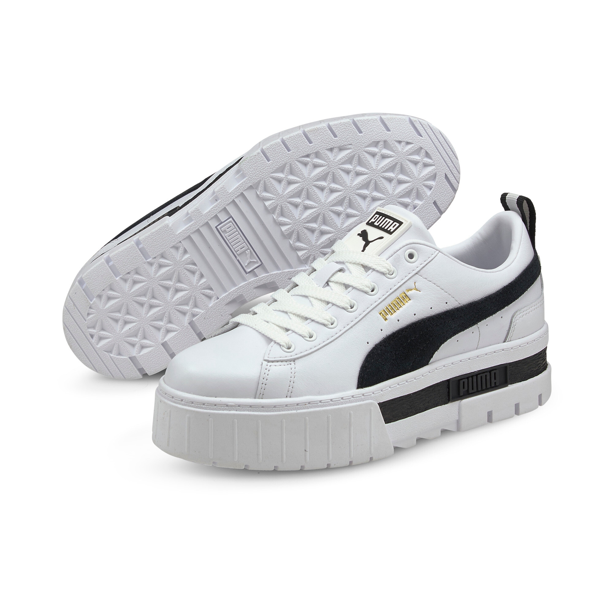 Image of PUMA Sneaker "MAYZE LTH WNS" mit Plateau-Sohle, herausnehmbare Innensohle
