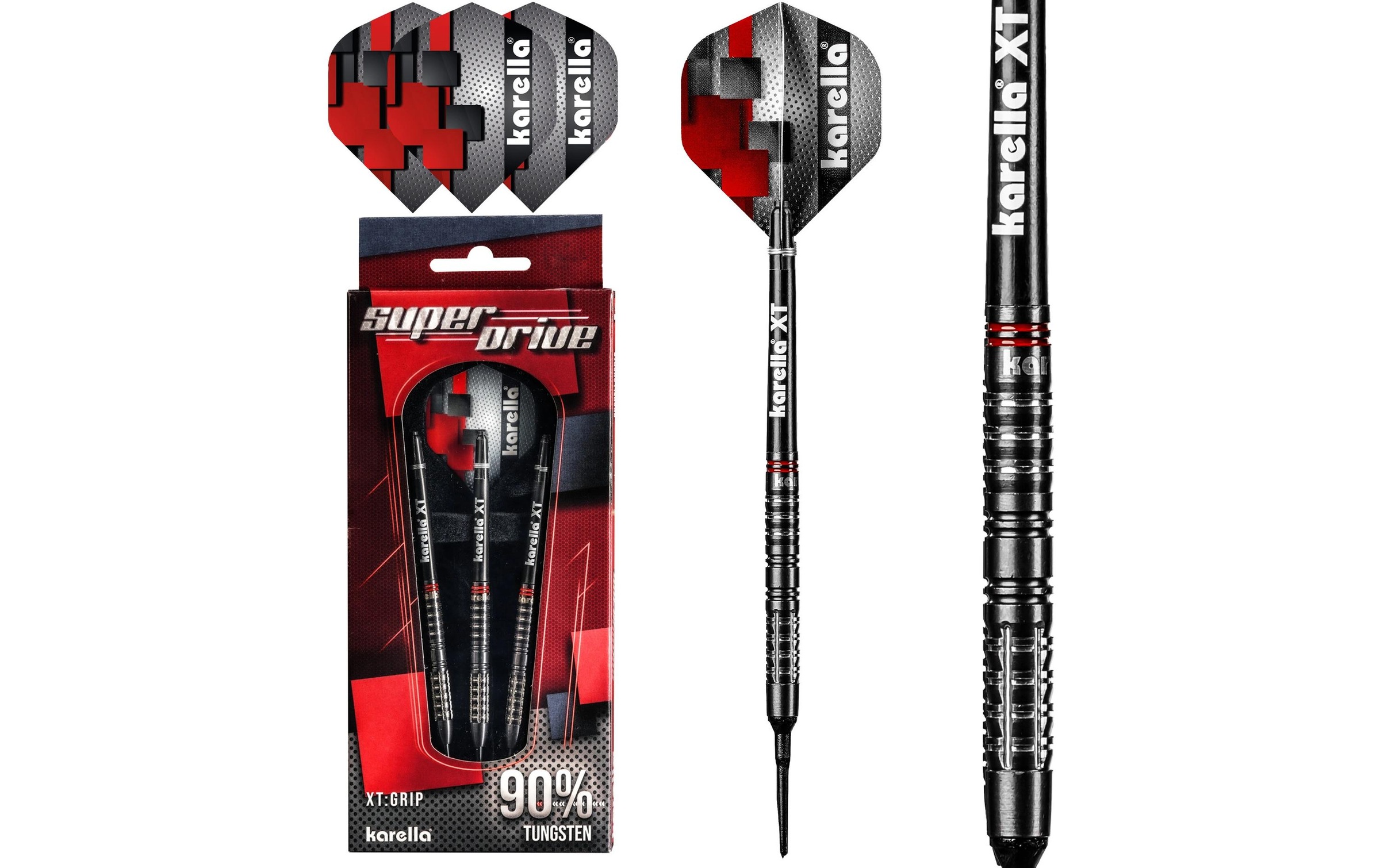 Karella Dartpfeil »Softdart SuperDrive 18g, 3 Stück«