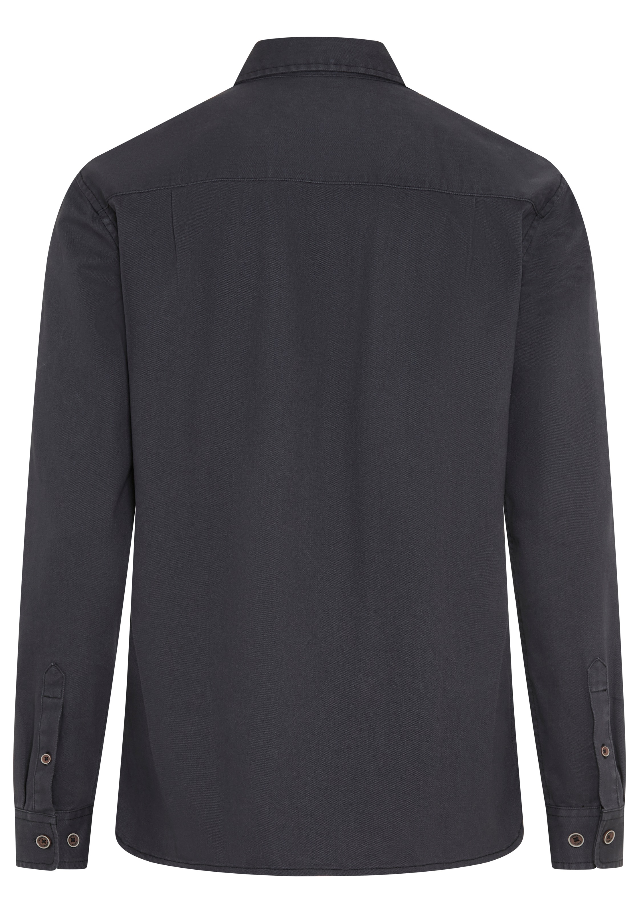 Man's World Langarmhemd »Markante Details mit modernem Charakter« Robuste Baumwollqualität, authentischer und vielseitiger Look.
