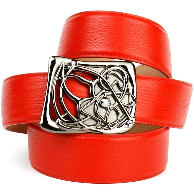♕ Anthoni Crown Ledergürtel, mit Designer-Schliesse versandkostenfrei  kaufen
