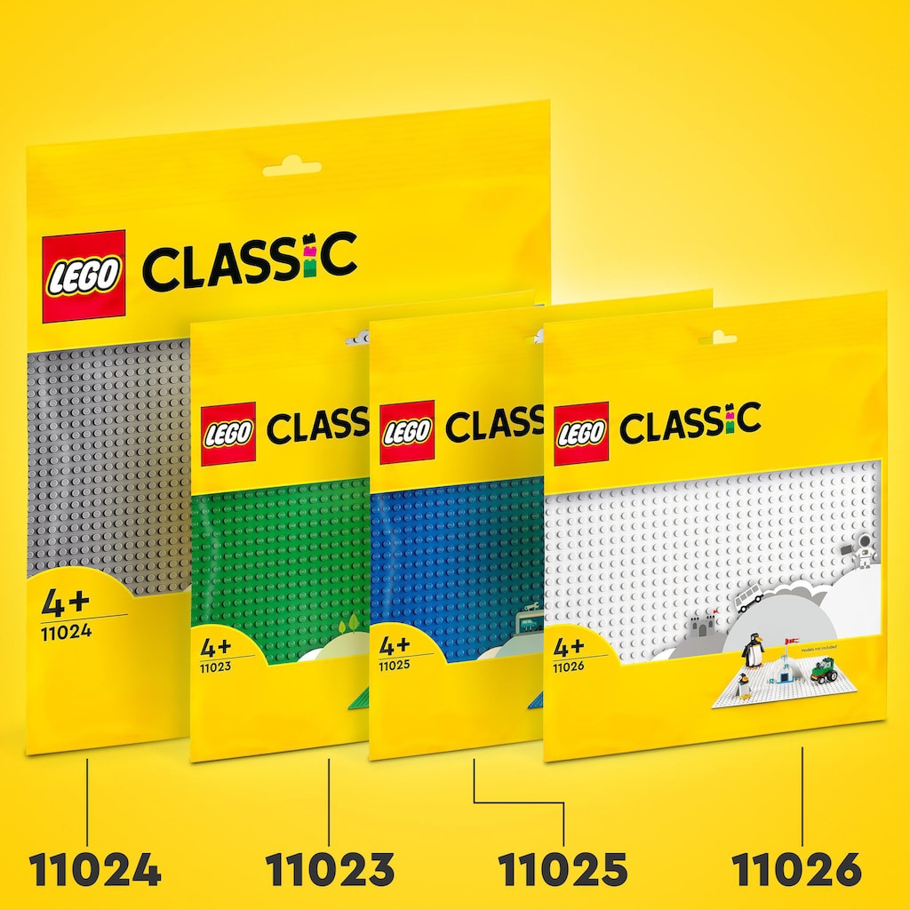 LEGO® Konstruktionsspielsteine »Grüne Bauplatte (11023), LEGO® Classic«, (1 St.)