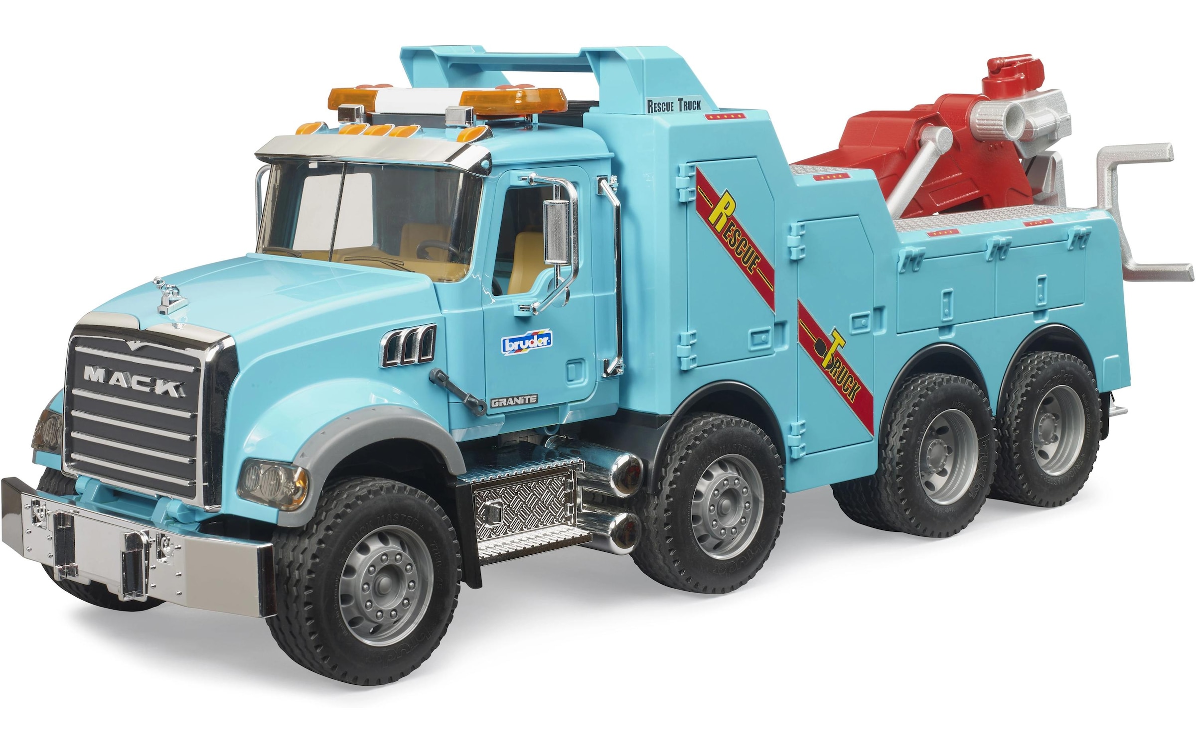 Bruder® Spielzeug-Abschlepper »MACK Granite Abschlepp-LKW«, Sandkastentauglich