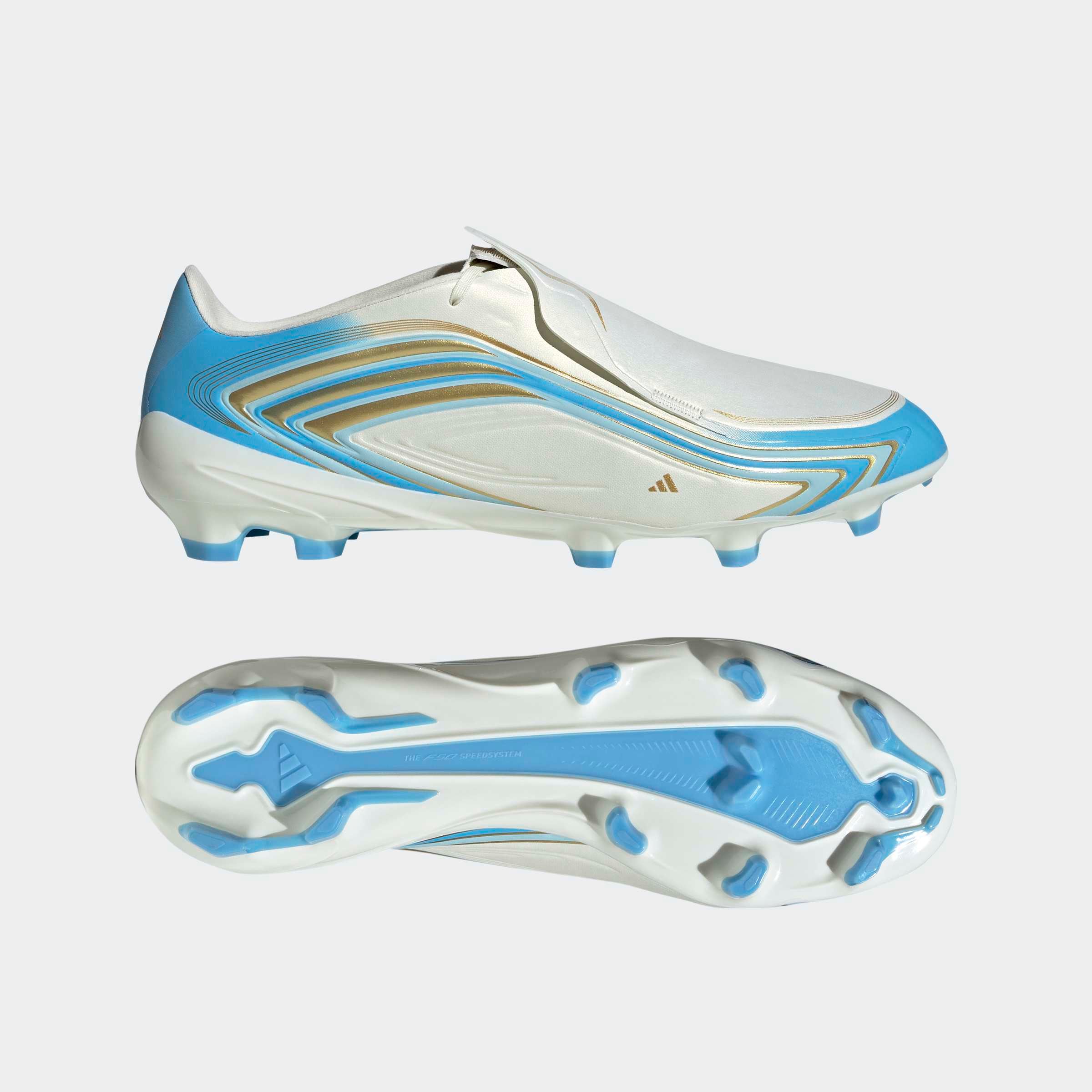 adidas Performance Chaussure de football »F50 MESSI LEAGUE , FESTE BÖDEN«  semelle extérieure pour gazon et sols durs