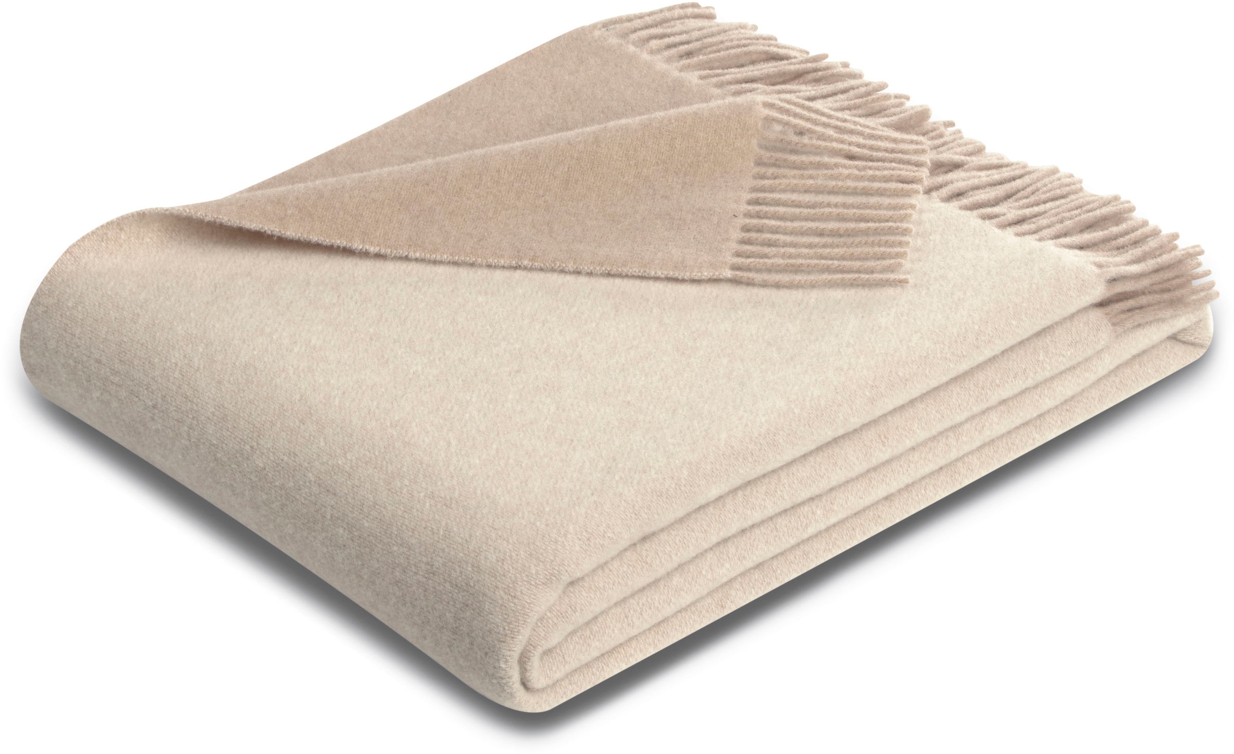 Image of Biederlack Plaid "Britta" aus 100% Wolle