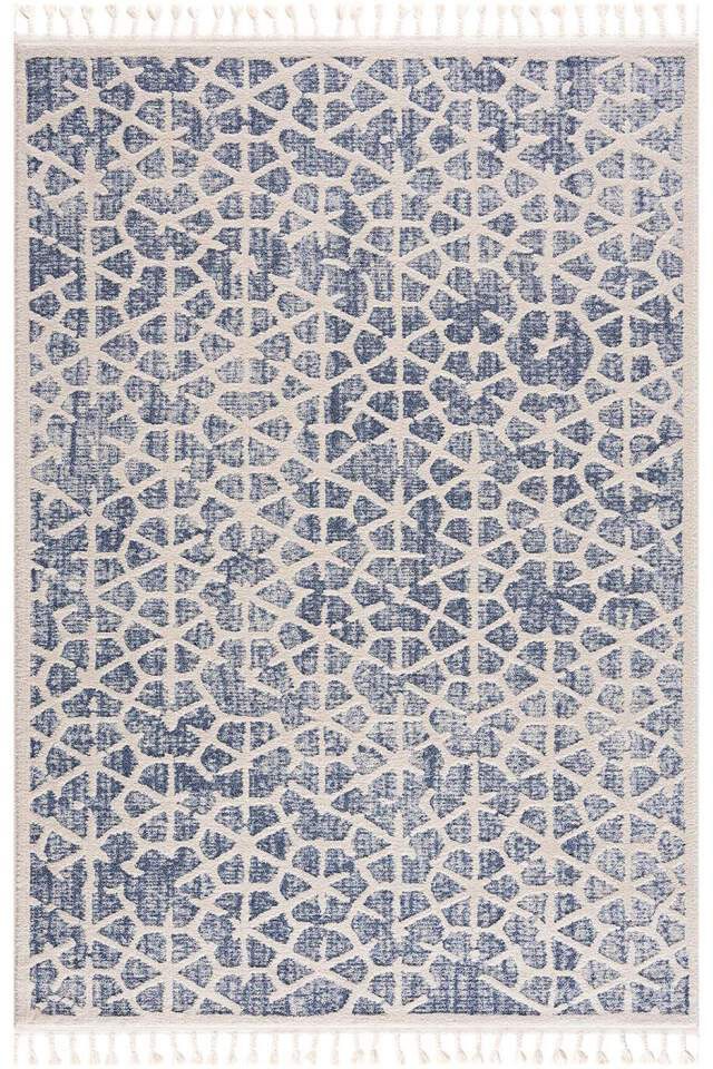 Carpet City Tapis »Art 1271« Rectangulaire 7 mm Höhe Läufer, Kurzflor, Skandi-Muster, ideal für Wohnzimmer & Schlafzimmer