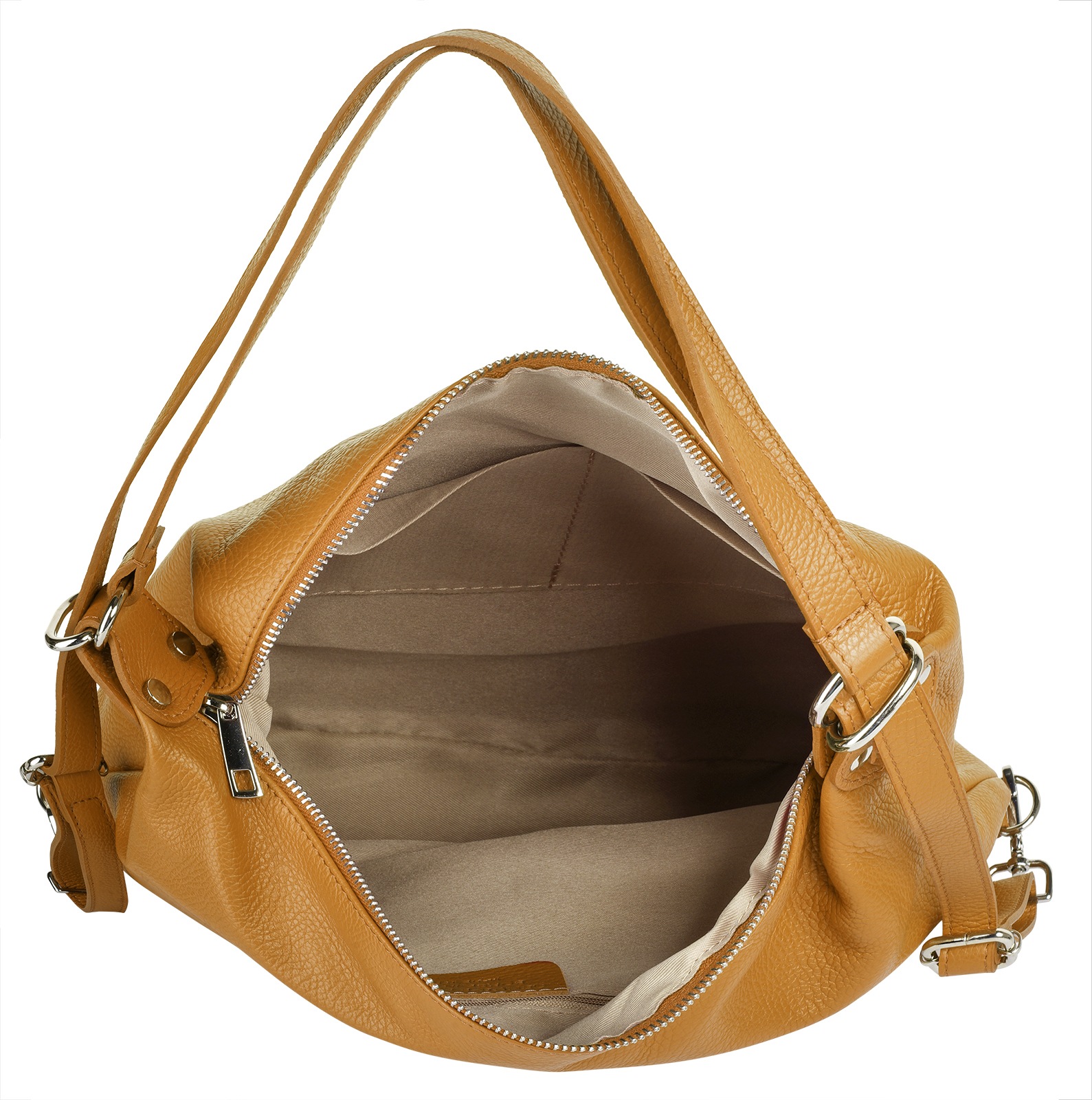 Samantha Look Shopper, echt Leder, Made in Italy