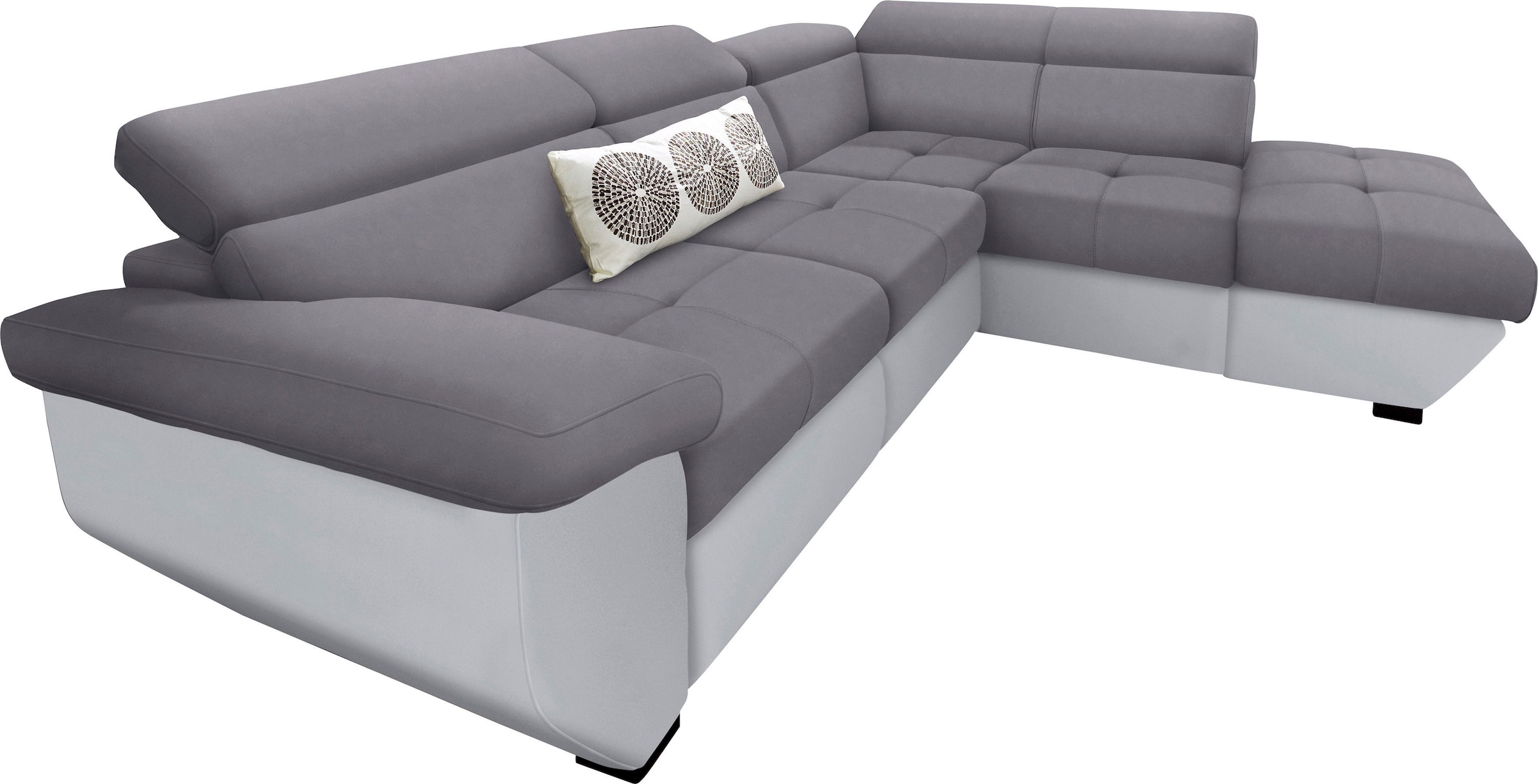 COTTA »Speedway L-Form« mit Kopfteilverstellung, wahlweise mit Bettfunktion & Bettkasten