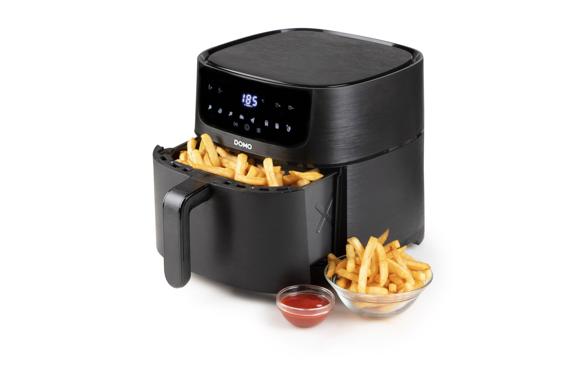 Domo Heissluftfritteuse »DO539FR 45413 kg, Schwarz«, 1500 W